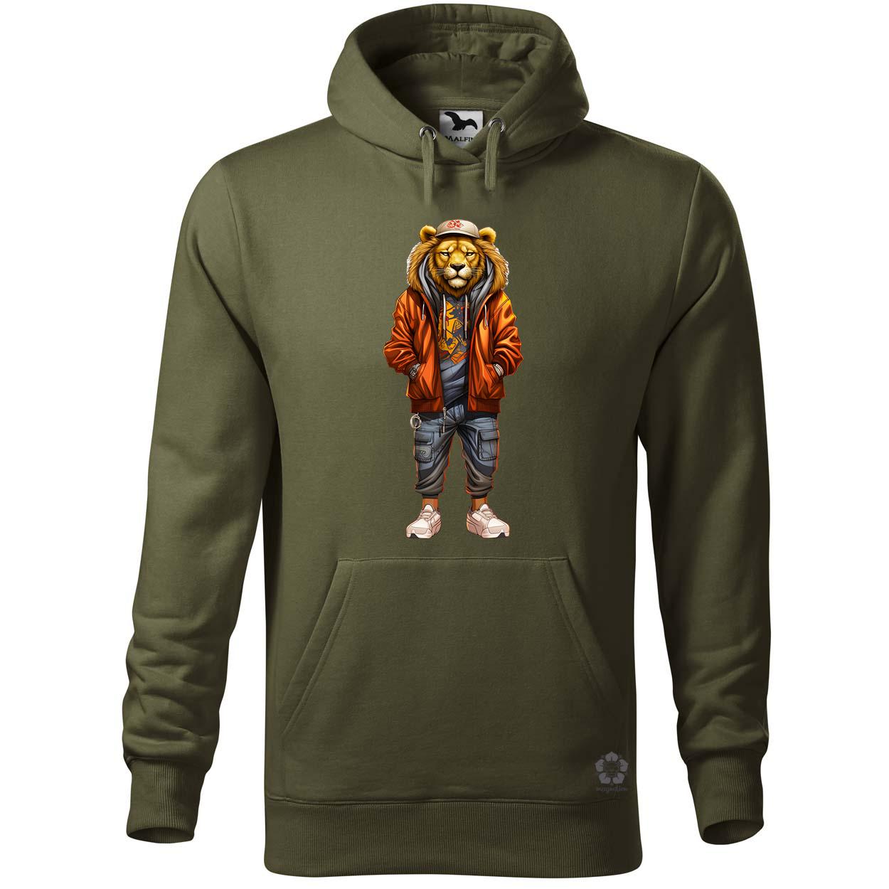 Hiphop oroszlán v4 egyedi  pulóver 