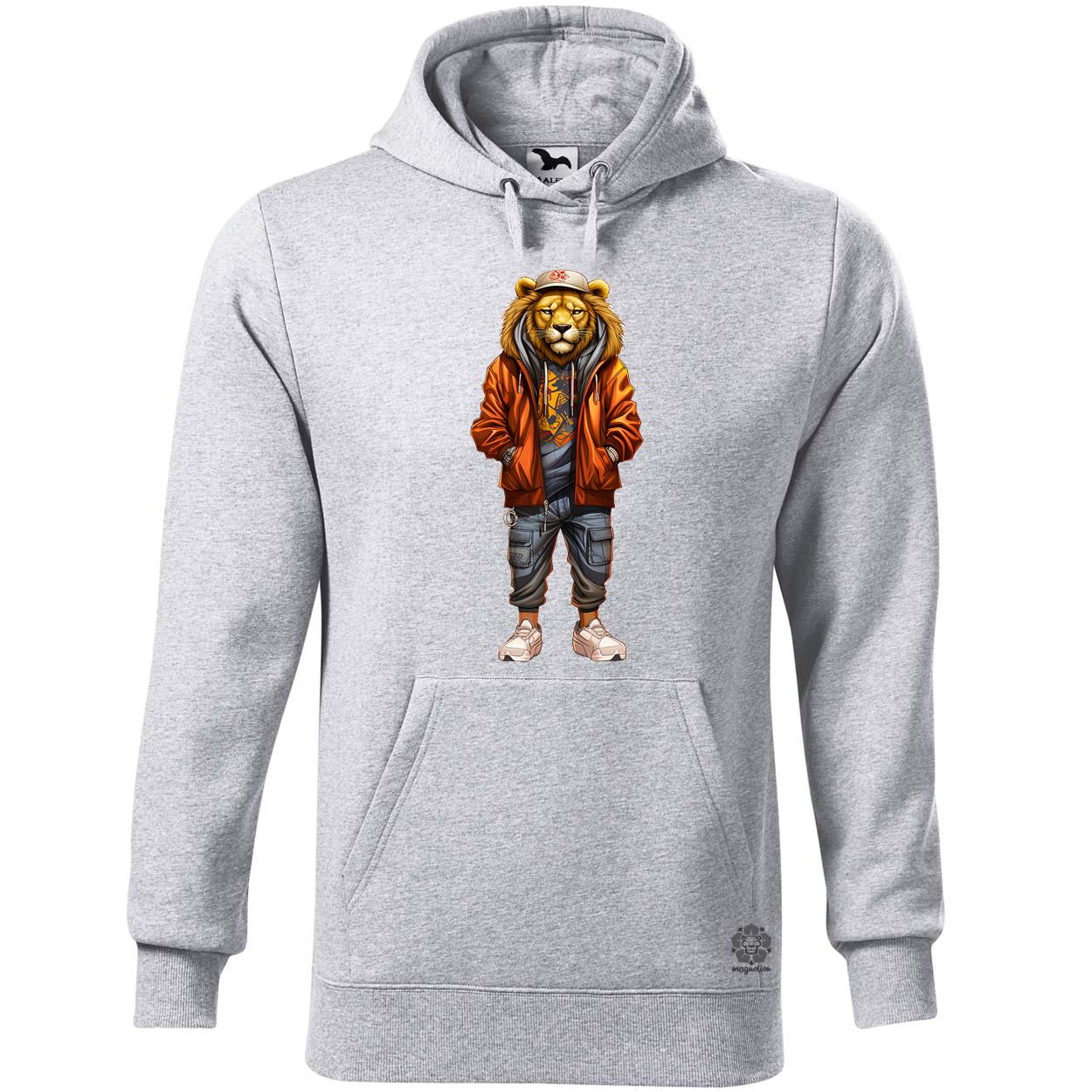 Hiphop oroszlán v4 egyedi  pulóver 