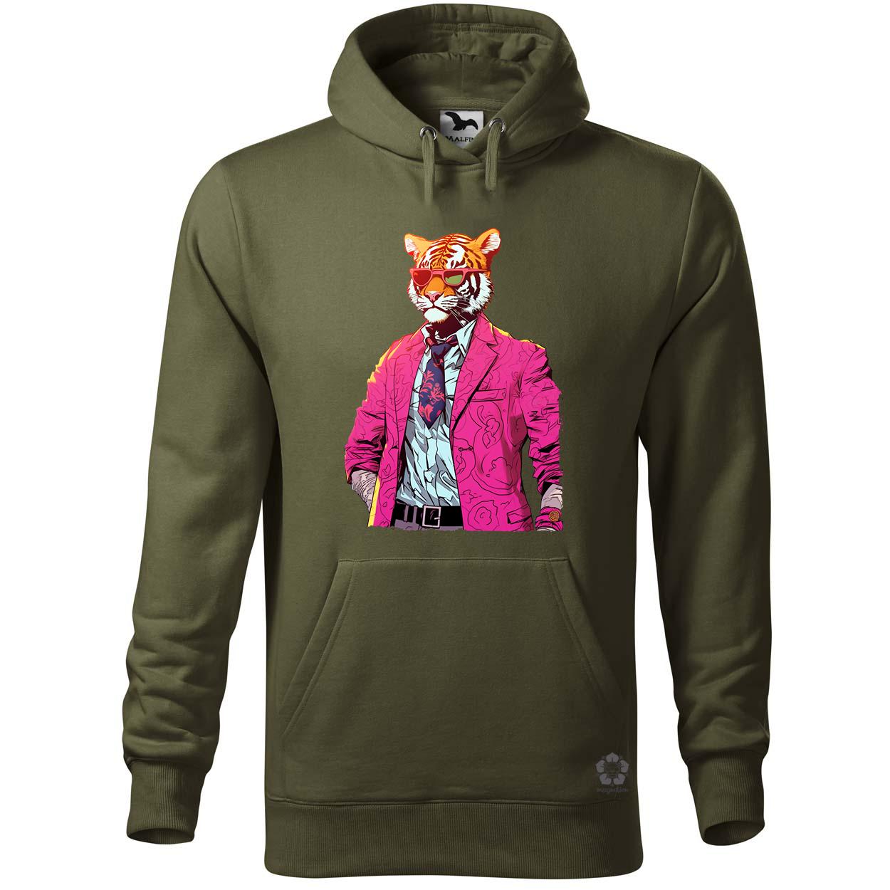 Laza tigris v3 egyedi  pulóver 