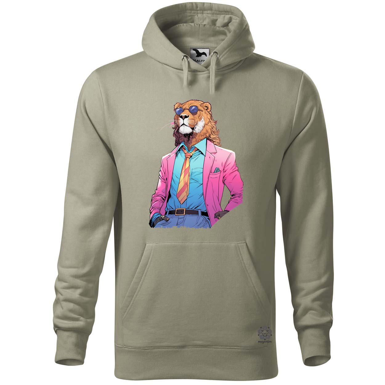 Laza oroszlán v3 egyedi  pulóver 