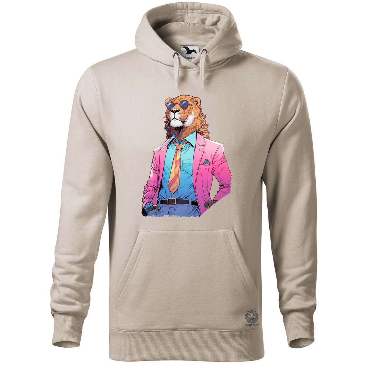 Laza oroszlán v3 egyedi  pulóver 