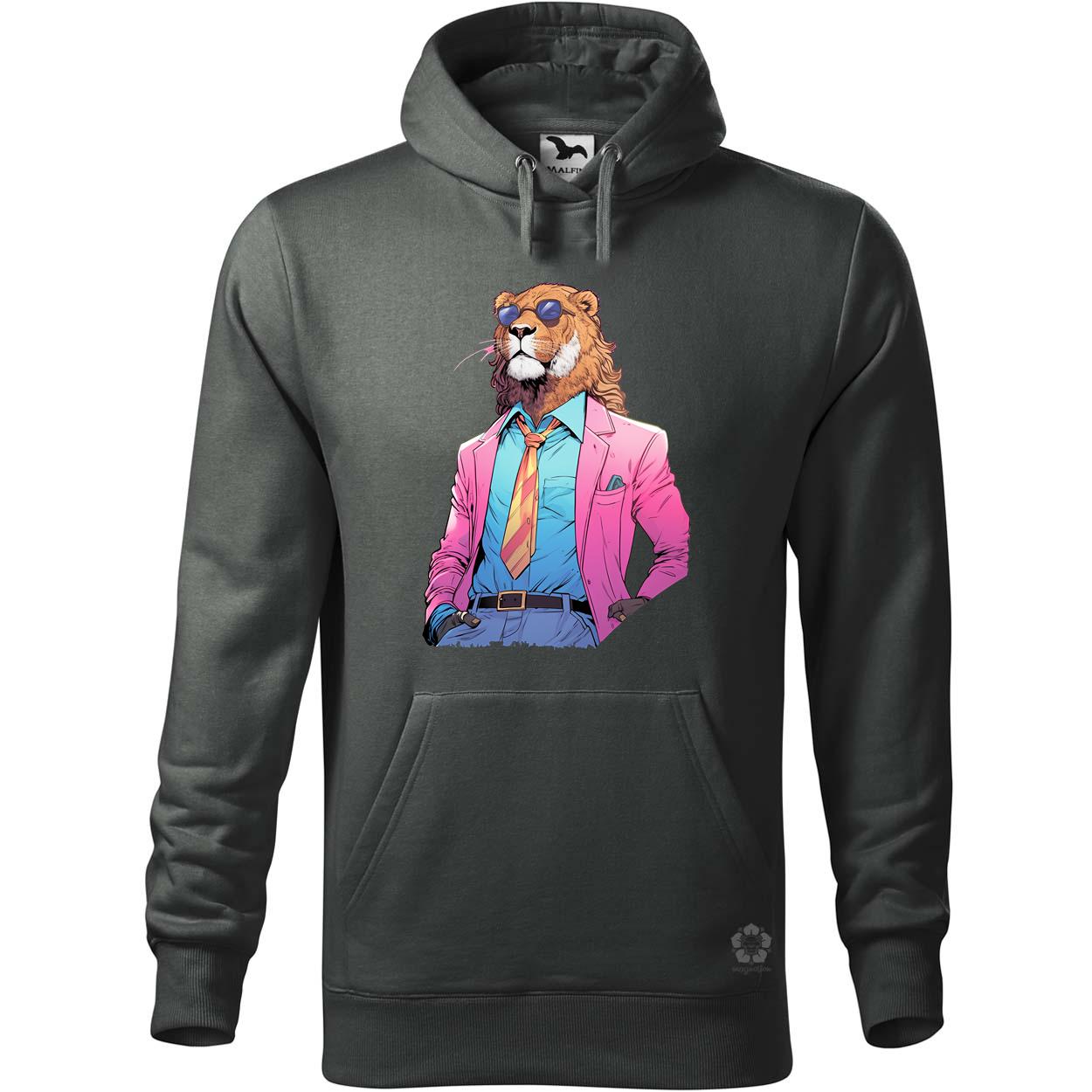 Laza oroszlán v3 egyedi  pulóver 