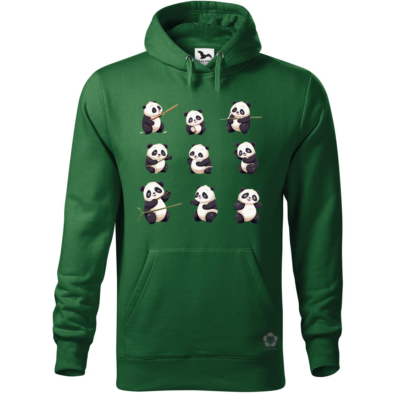 Panda kollázs v3 egyedi  pulóver 