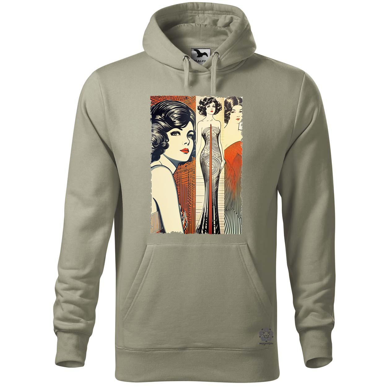 Pop art deco nő egyedi  pulóver 