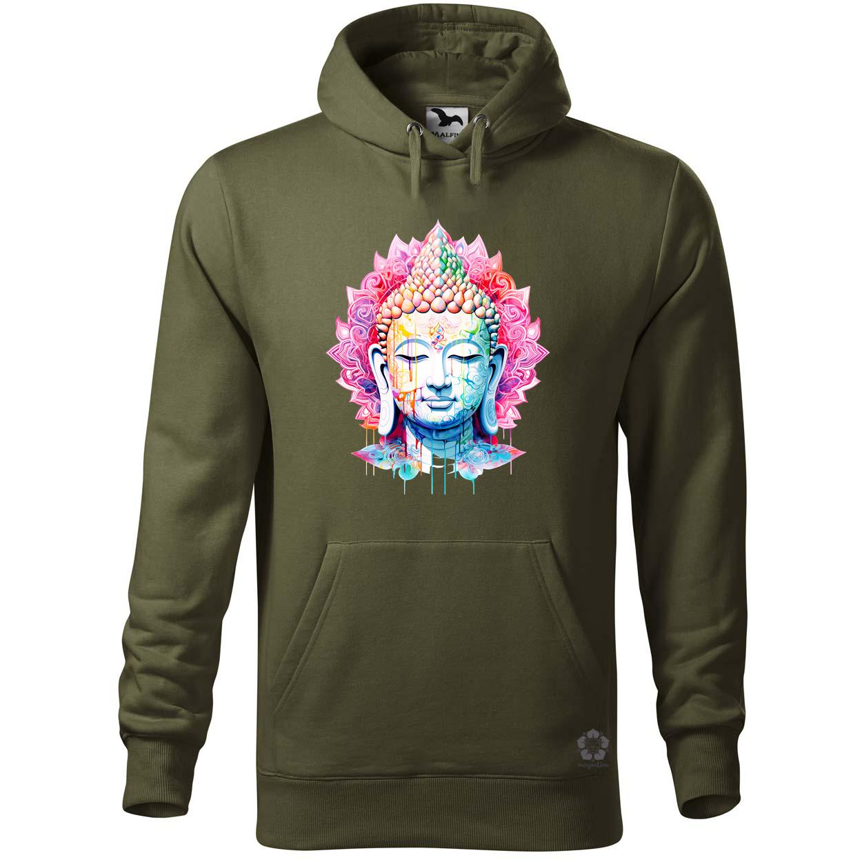 Pszichedelikus Buddha v11 egyedi  pulóver 