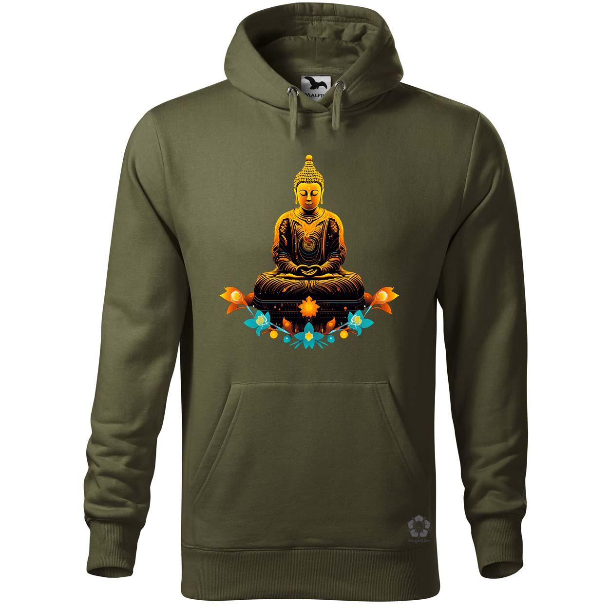 Pszichedelikus Buddha v4 egyedi  pulóver 