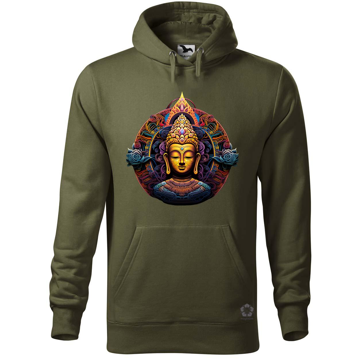 Pszichedelikus Buddha v7 egyedi  pulóver 