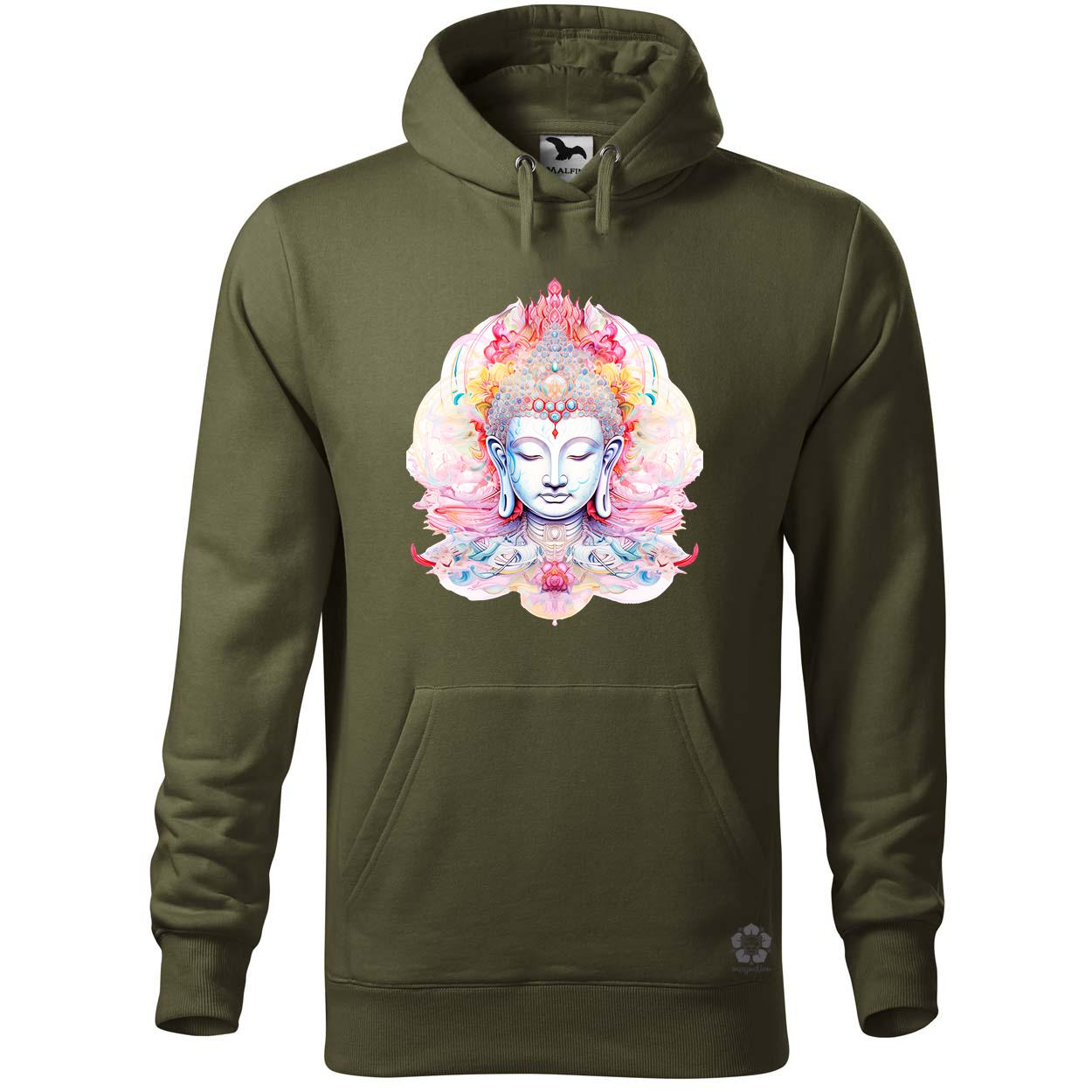 Pszichedelikus Buddha v8 egyedi  pulóver 