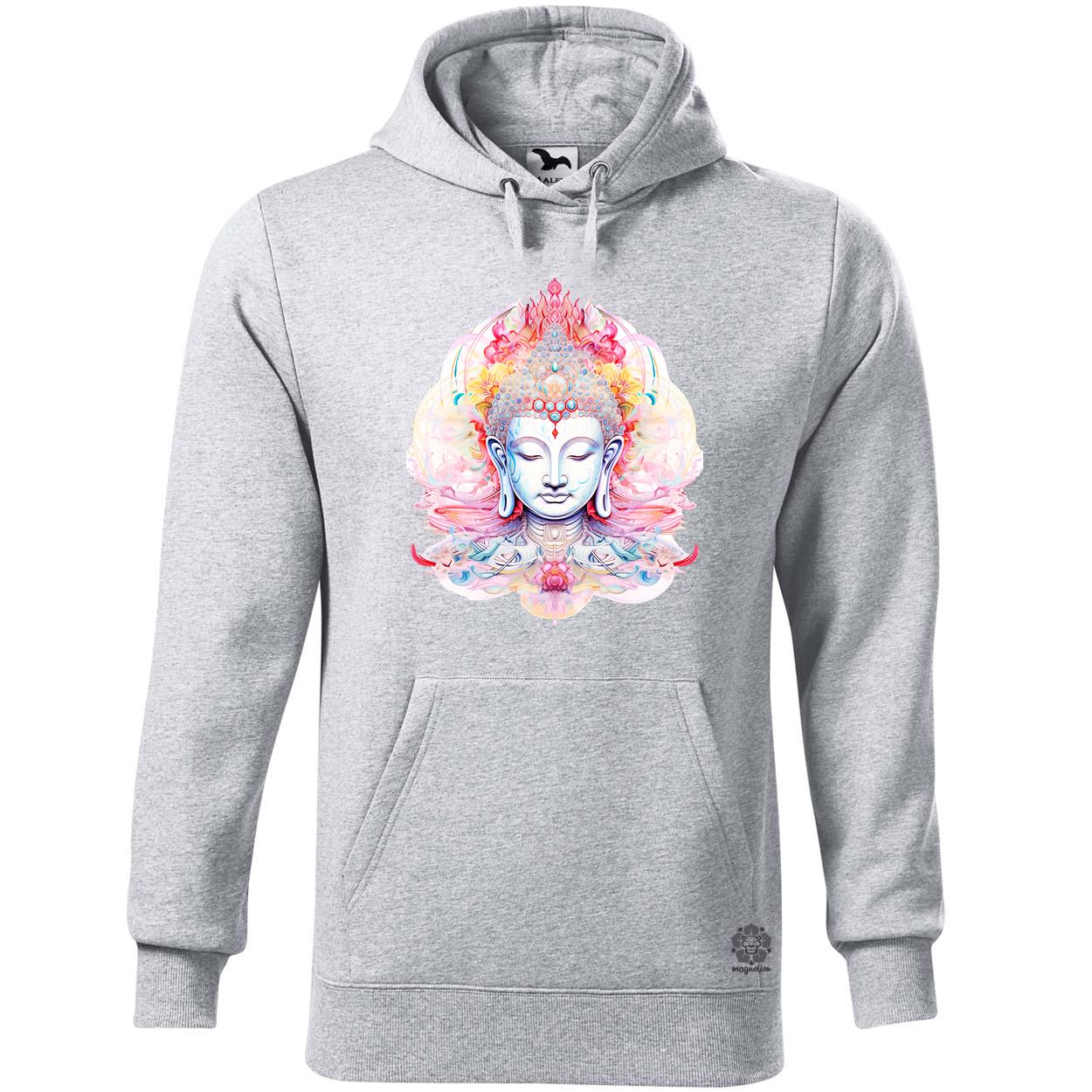 Pszichedelikus Buddha v8 egyedi  pulóver 