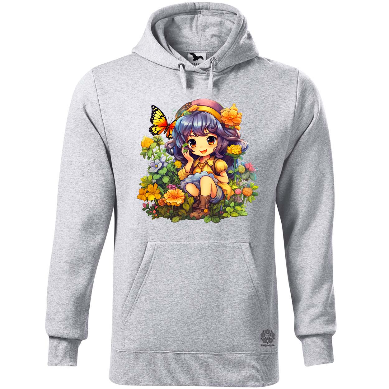 Varázslatos anime lány v2 egyedi  pulóver 