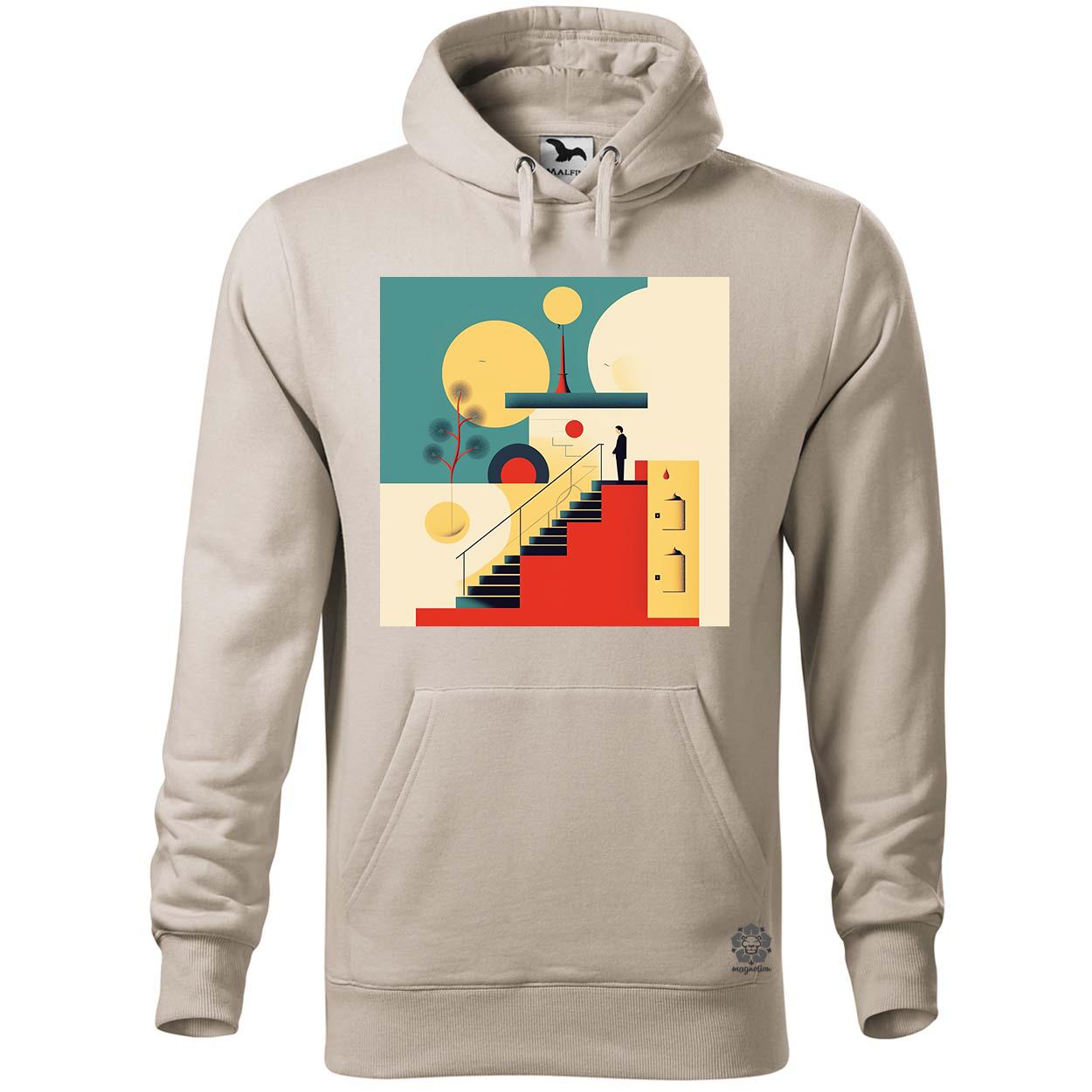 Világunk absztrakt v2 egyedi  pulóver 