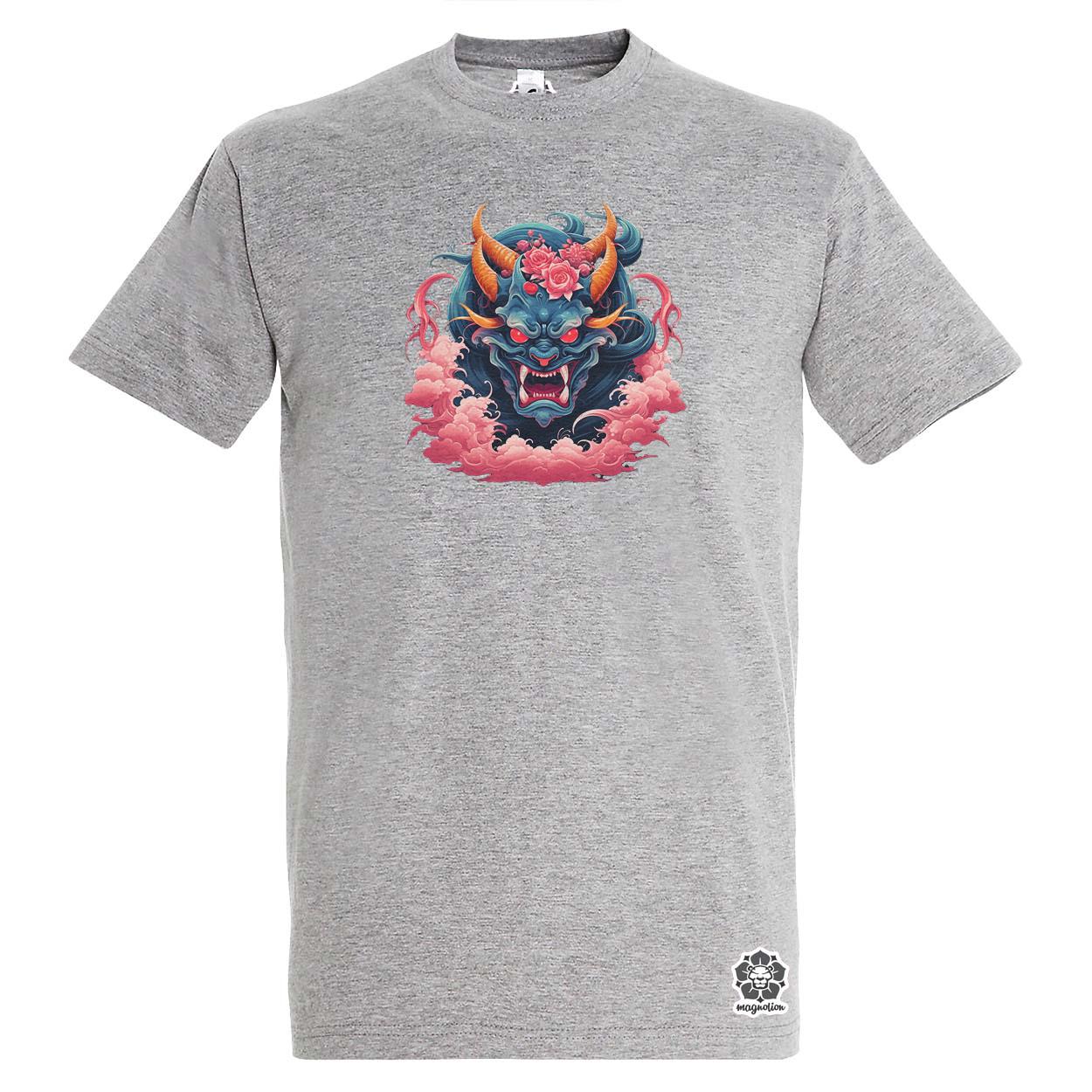 Anime Oni maszk v1 egyedi póló 