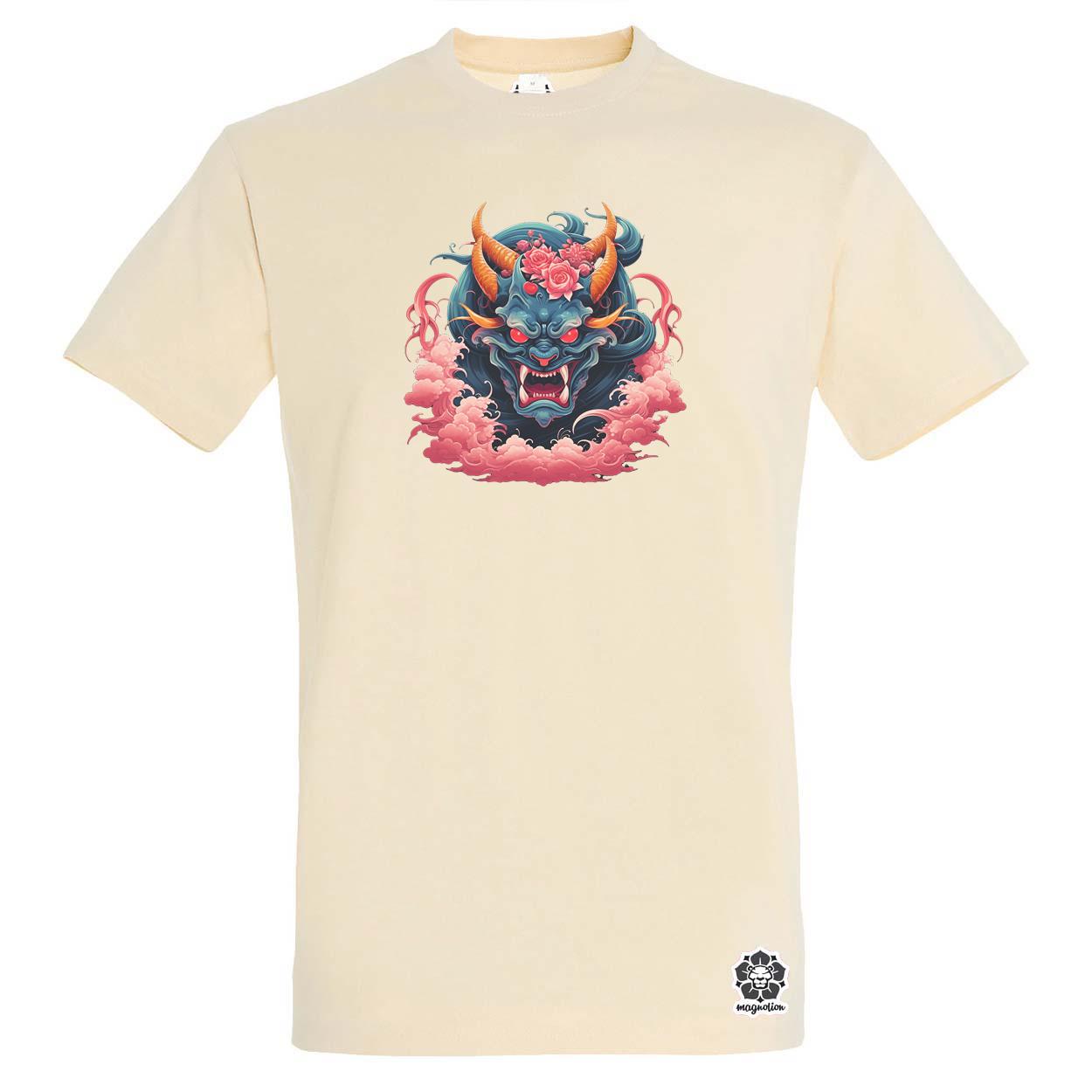 Anime Oni maszk v1 egyedi póló 