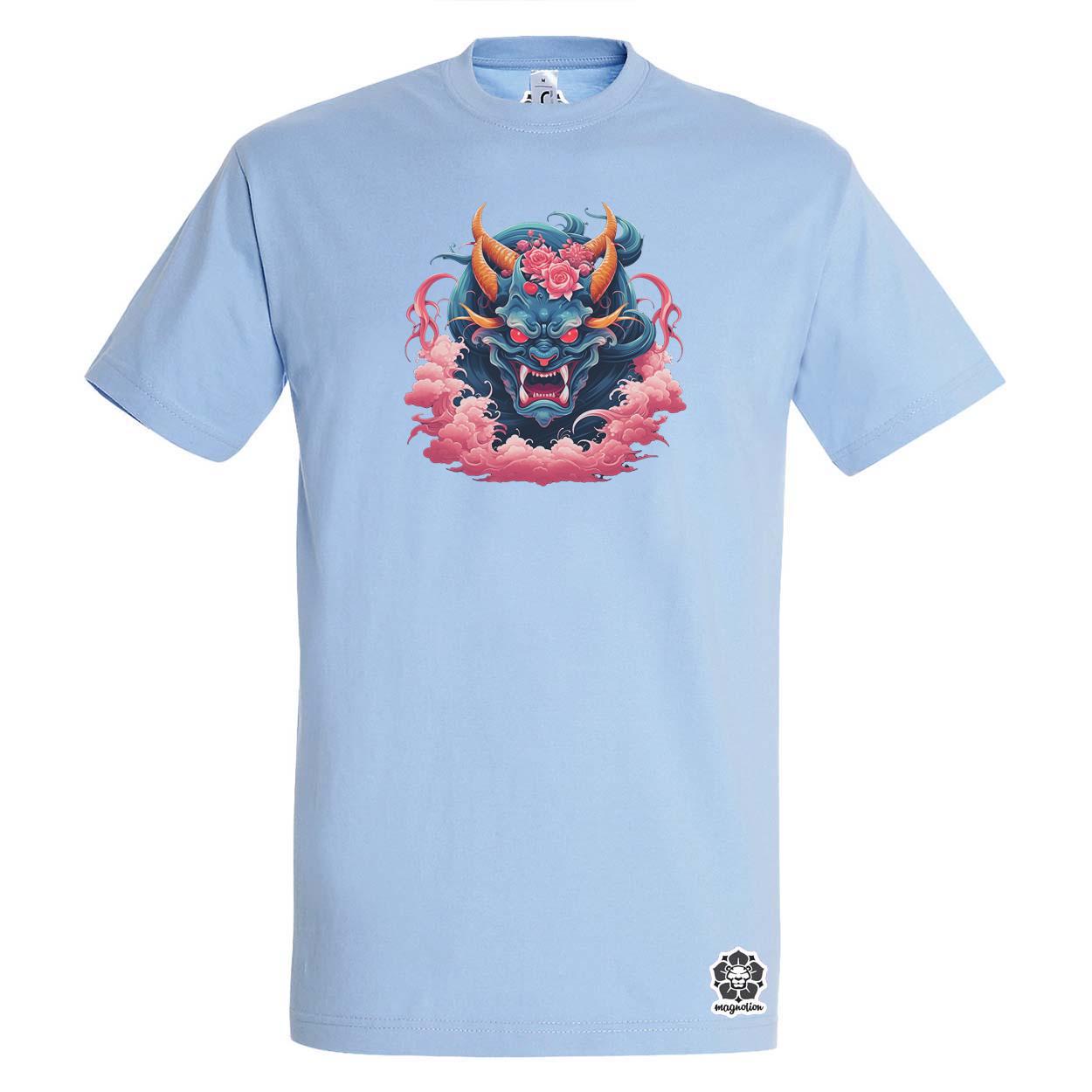 Anime Oni maszk v1 egyedi póló 