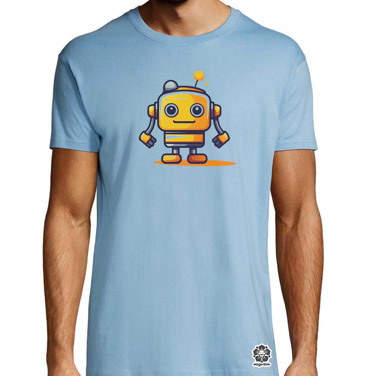 Cuki robot v10 egyedi póló 