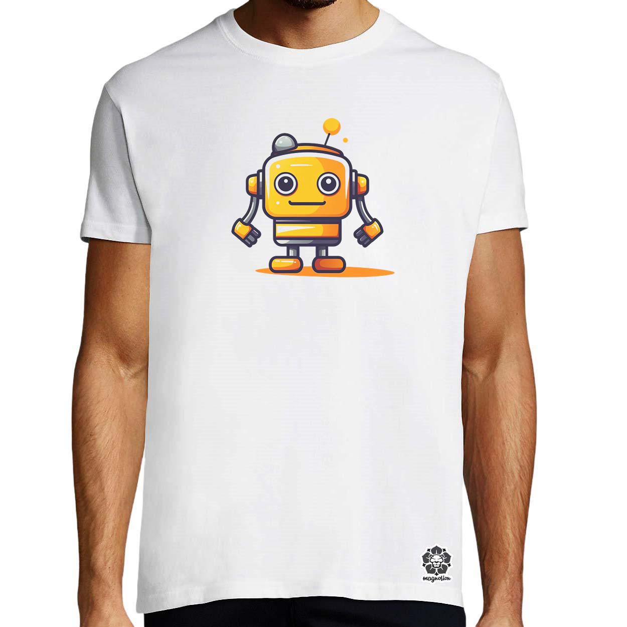 Cuki robot v10 egyedi póló 