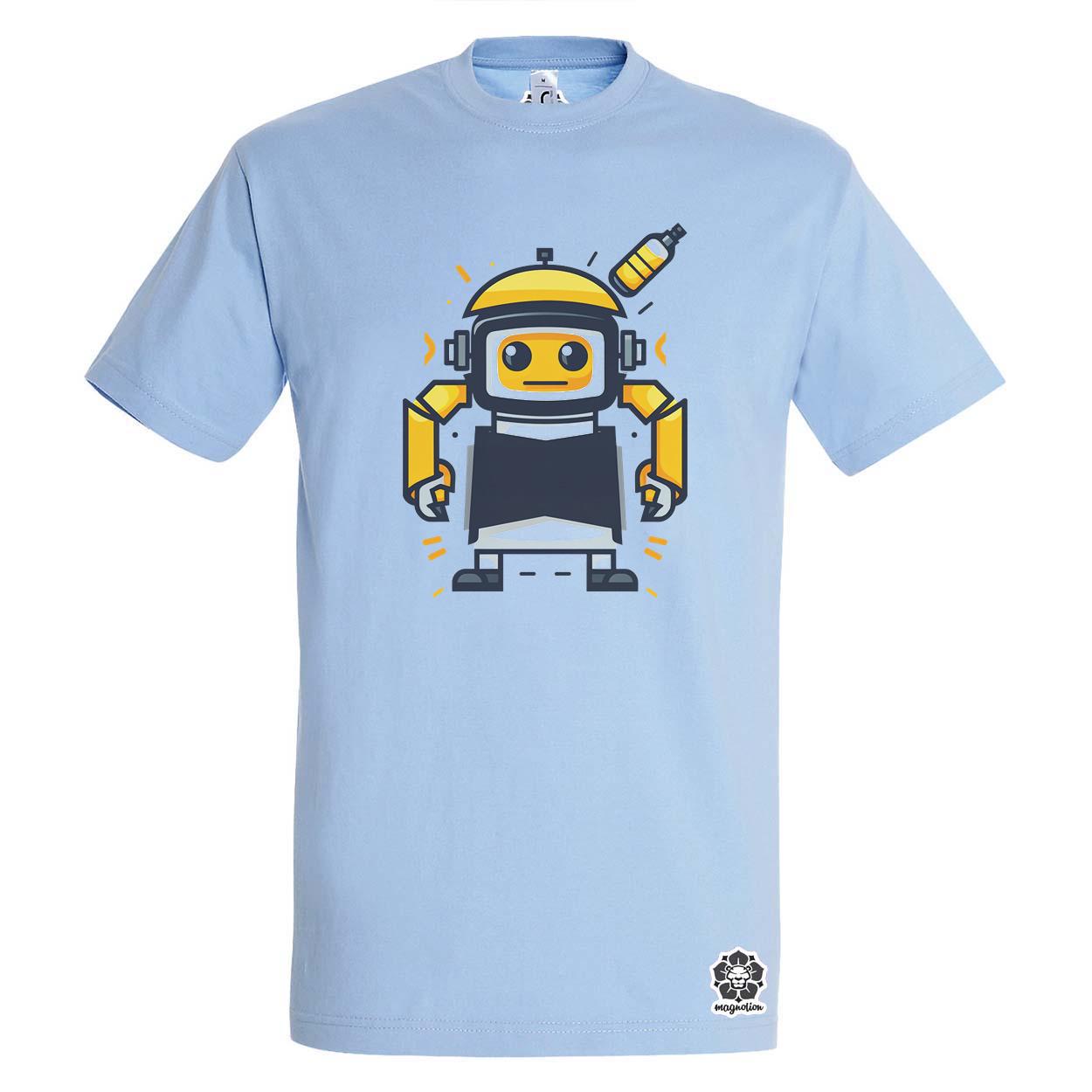 Cuki robot v11 egyedi póló 