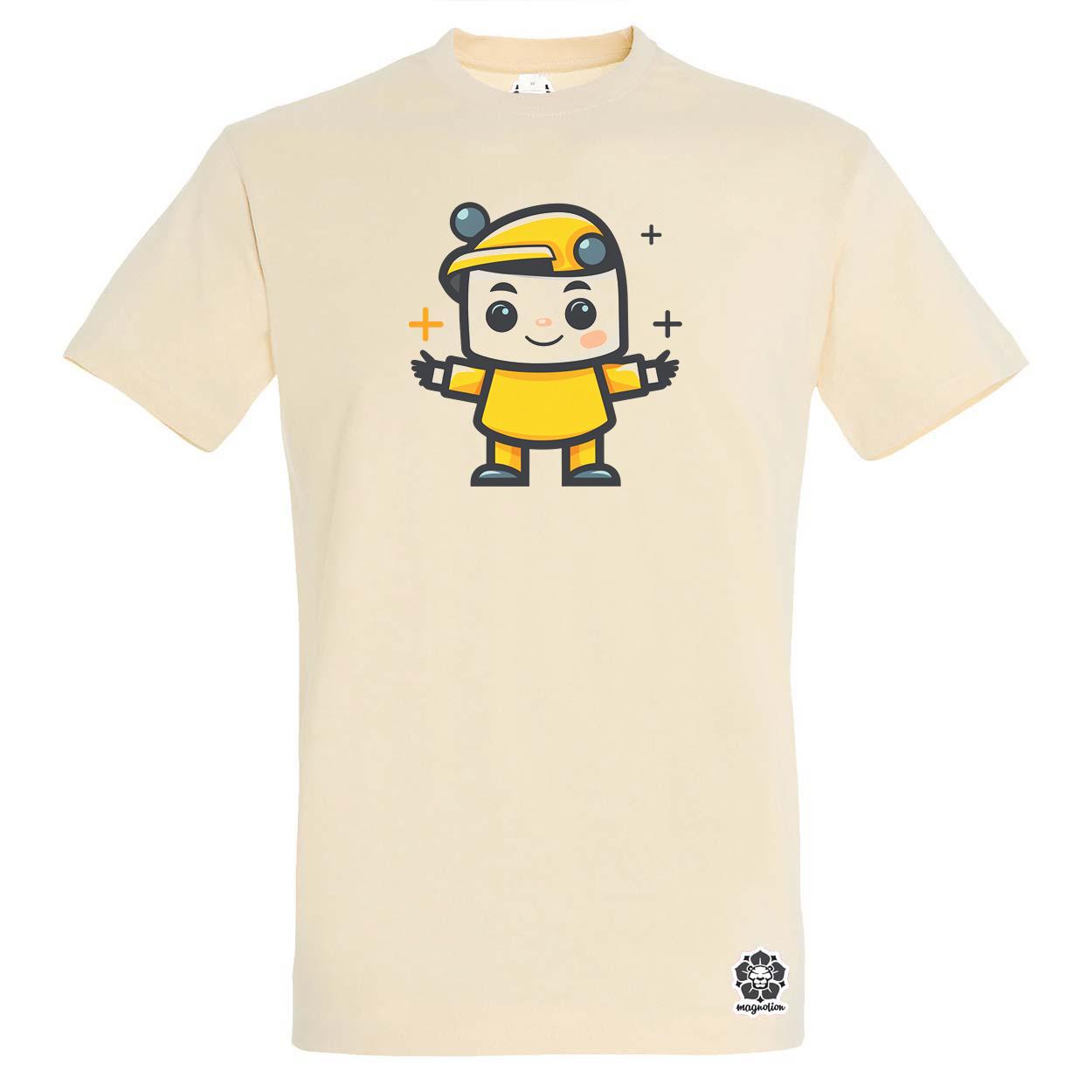 Cuki robot v12 egyedi póló 