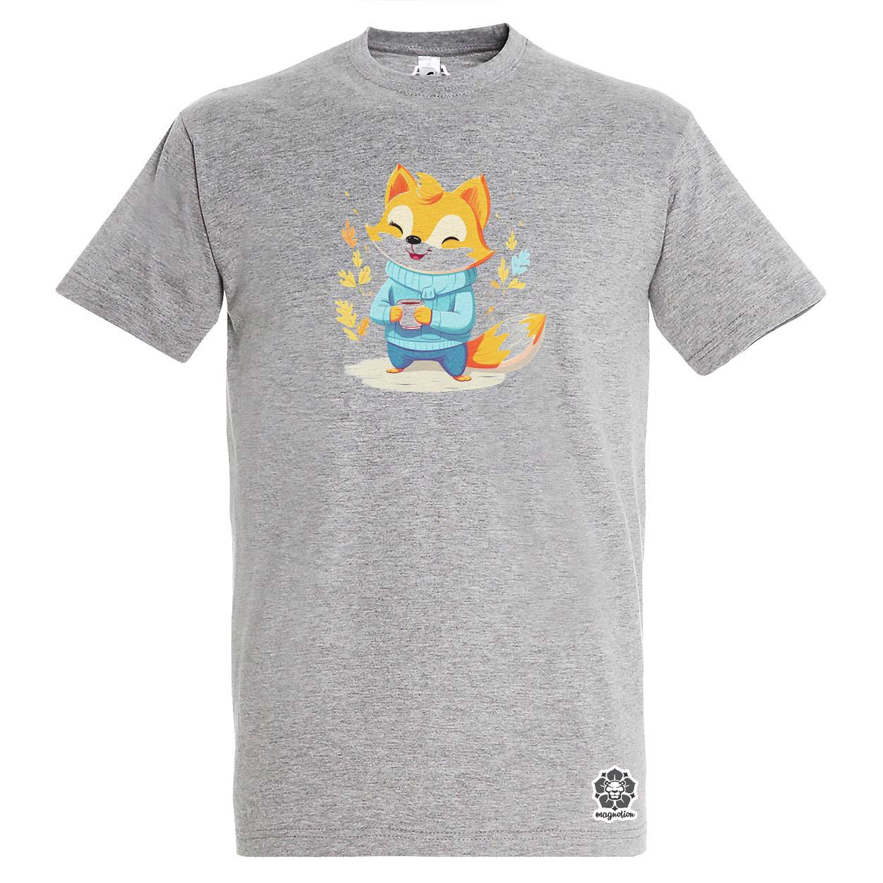 Cuki róka teázik v3 egyedi póló 