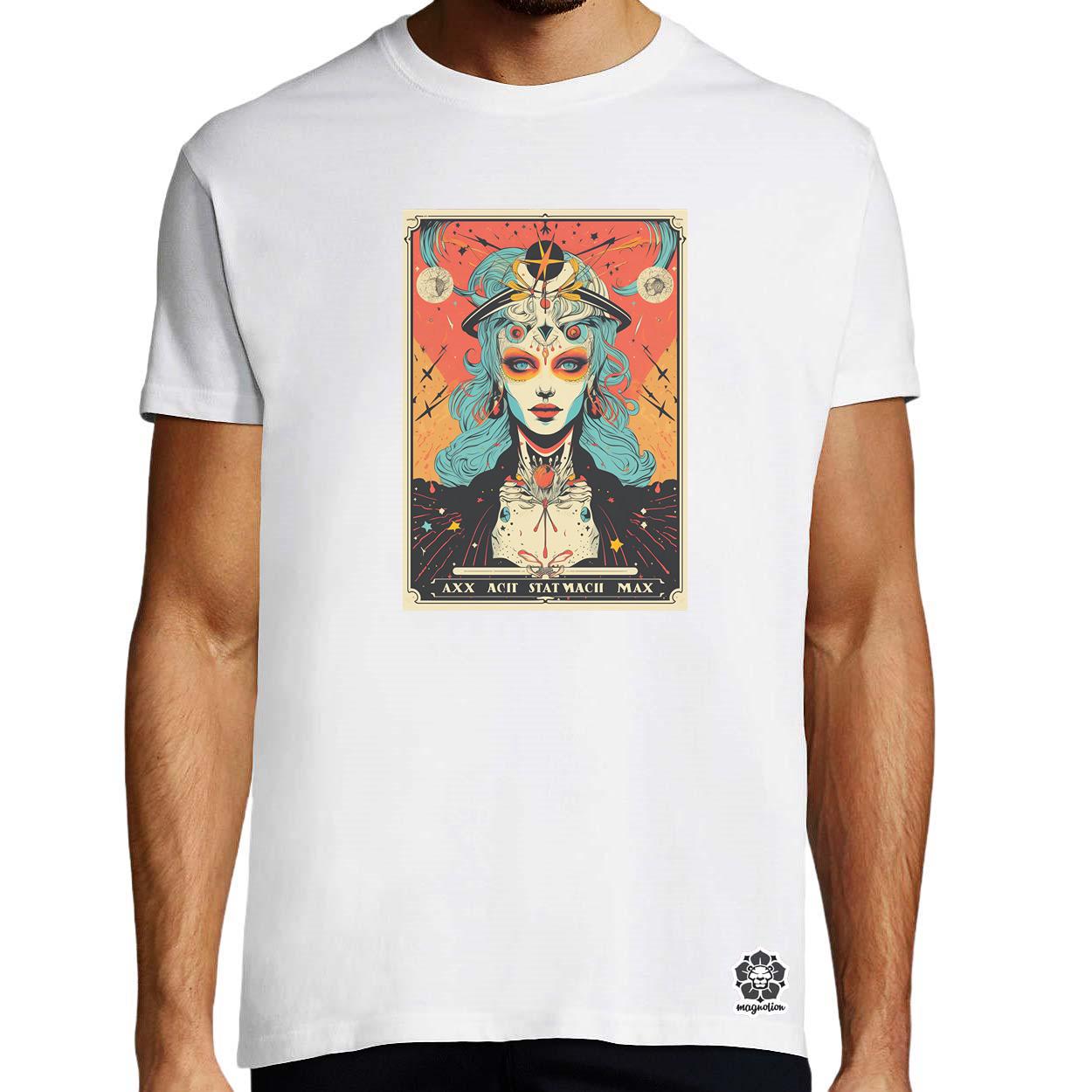 Színes tarot kártya v3 egyedi póló 