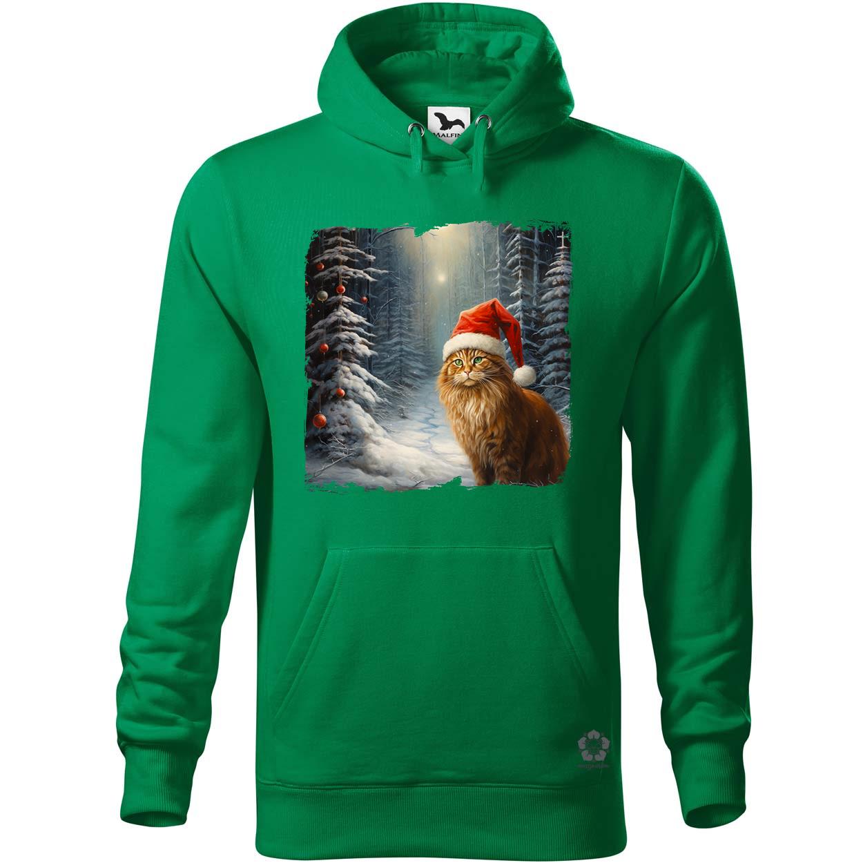 Cica mikulás v2 egyedi  pulóver 