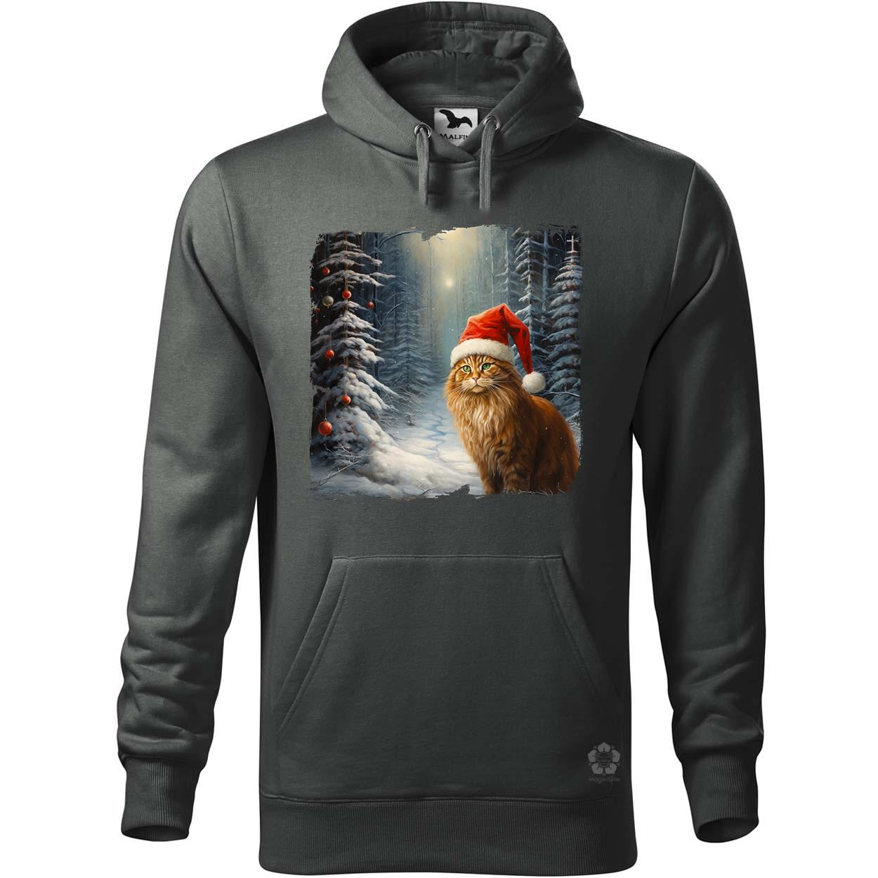 Cica mikulás v2 egyedi  pulóver 