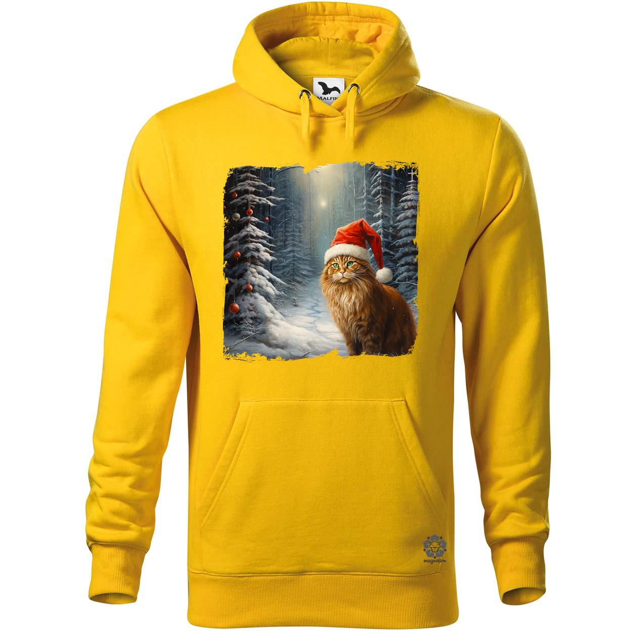Cica mikulás v2 egyedi  pulóver 