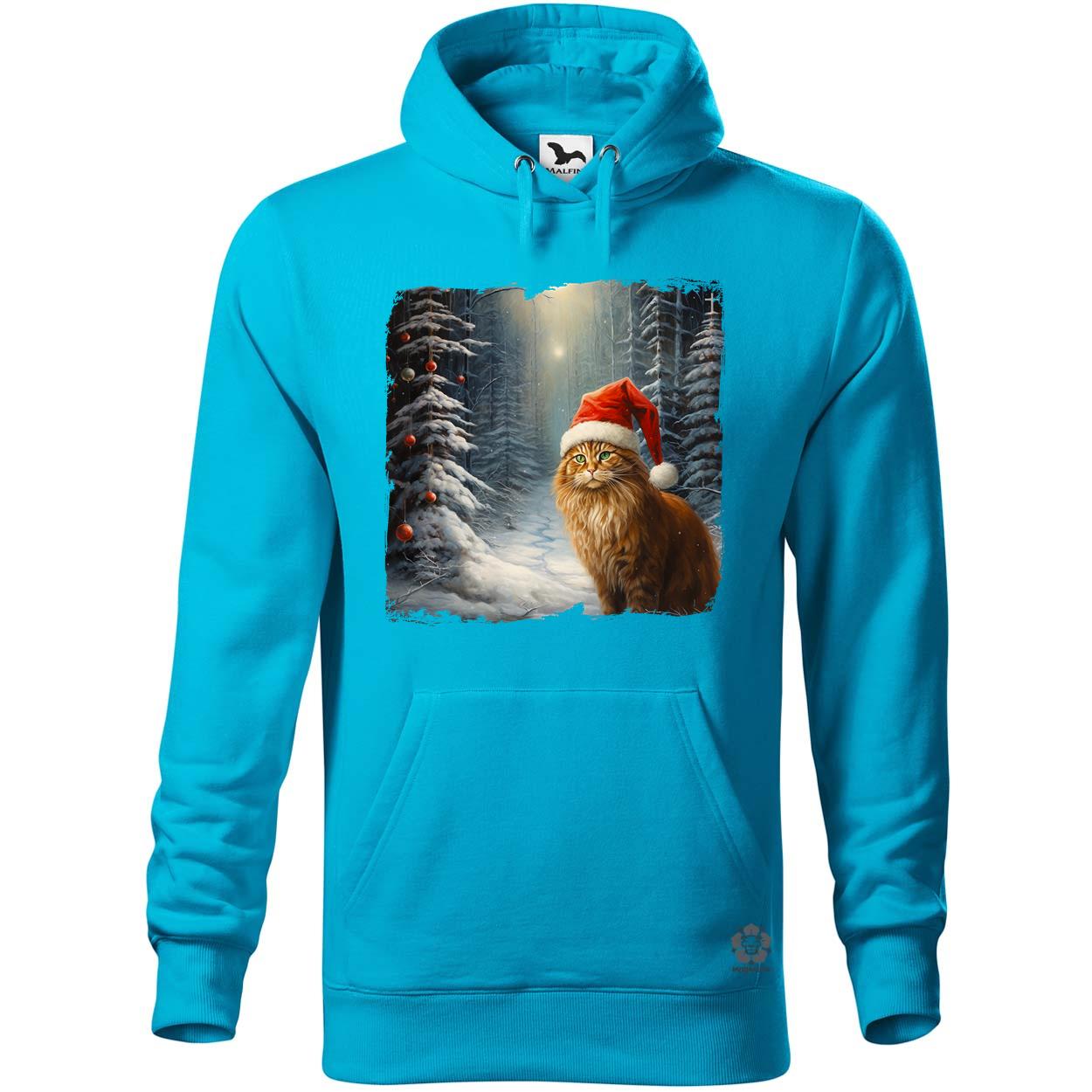 Cica mikulás v2 egyedi  pulóver 