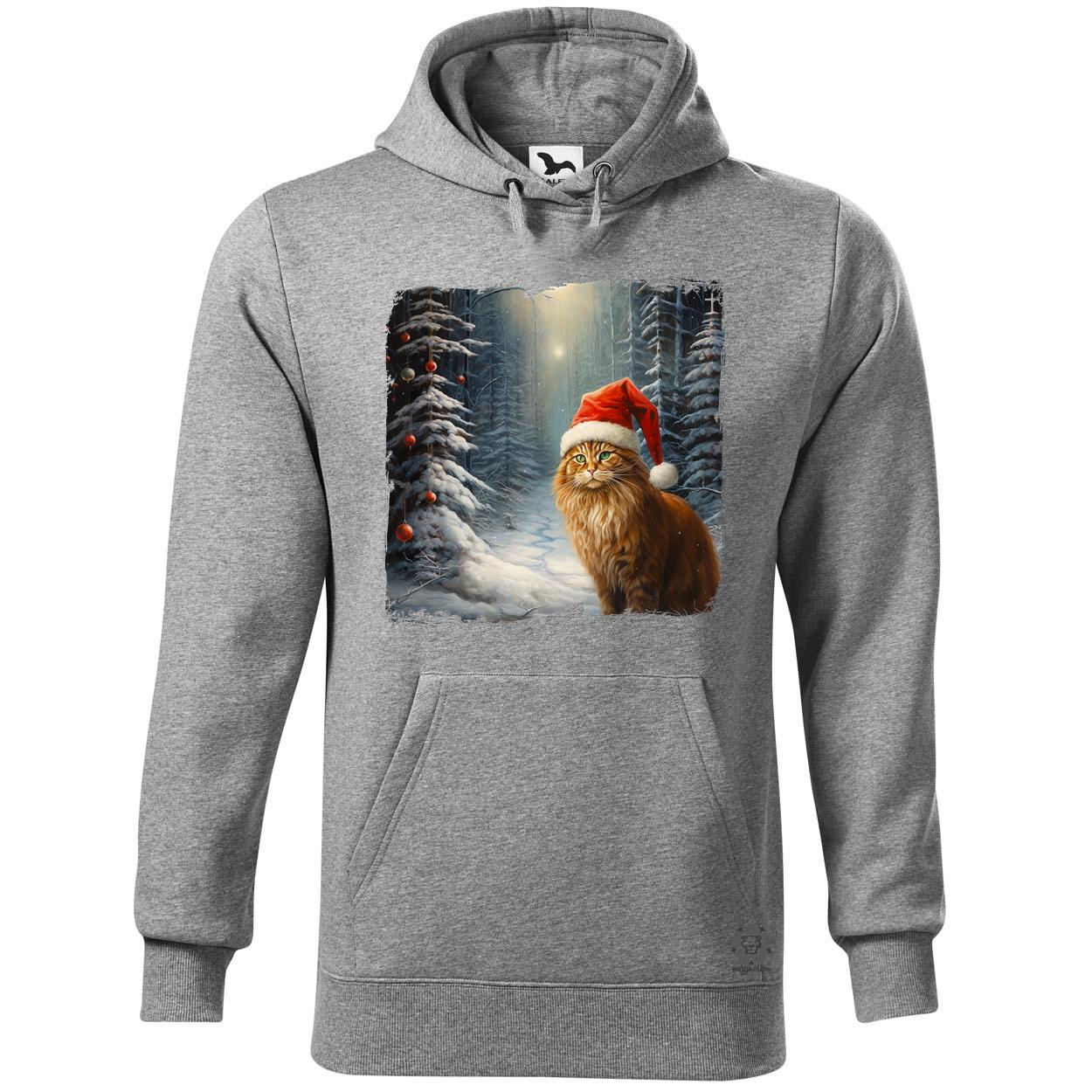 Cica mikulás v2 egyedi  pulóver 