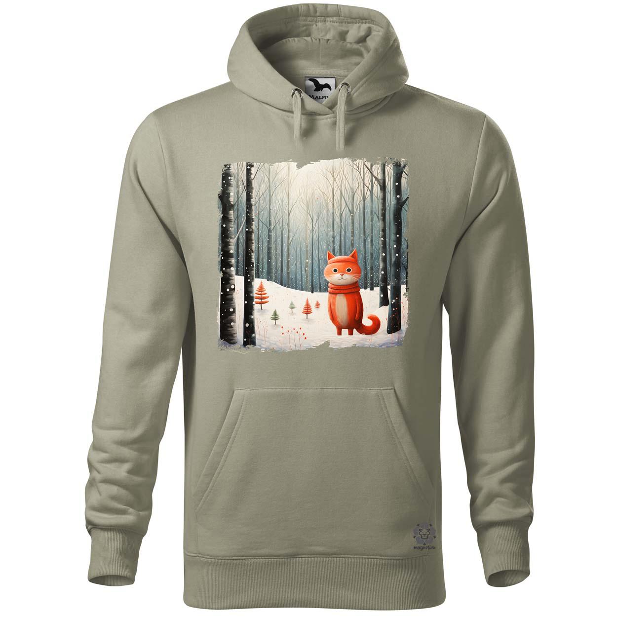 Cica mikulás v4 egyedi  pulóver 