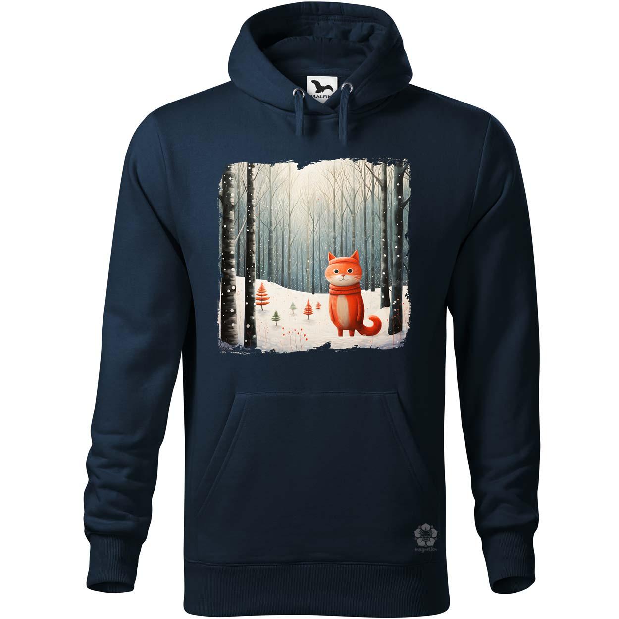 Cica mikulás v4 egyedi  pulóver 