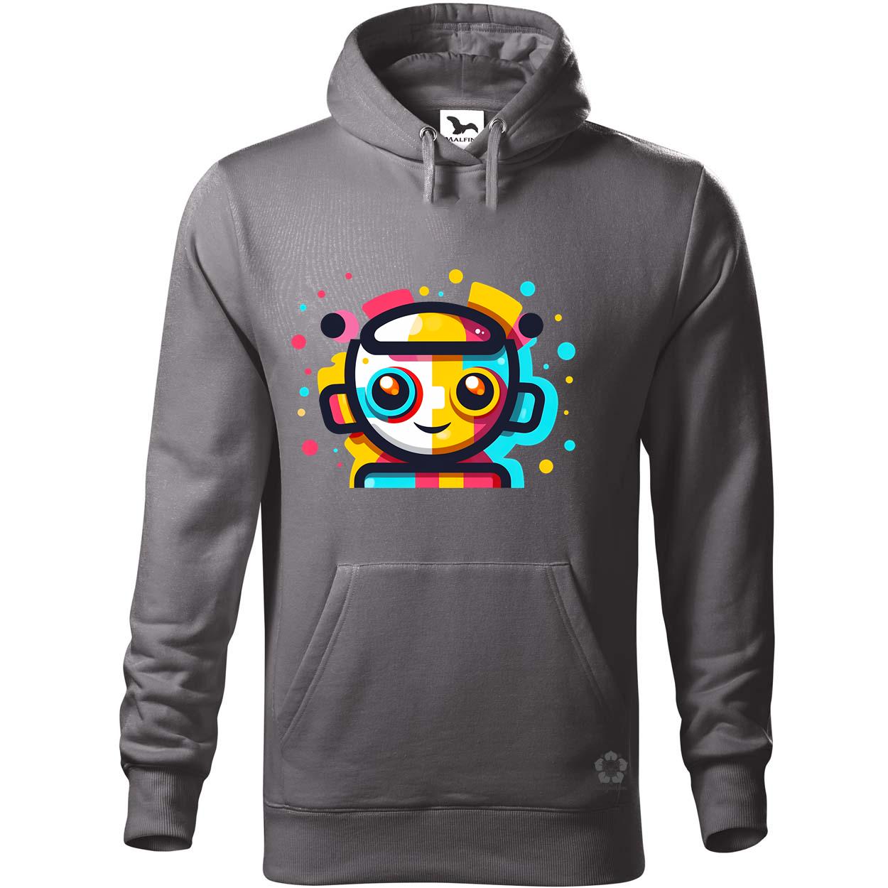 Cuki robot v9 egyedi  pulóver 