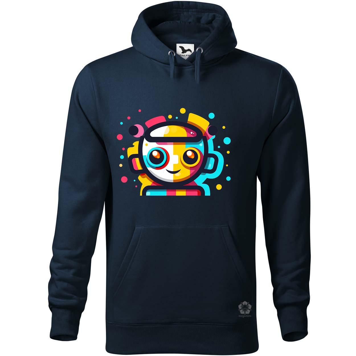 Cuki robot v9 egyedi  pulóver 