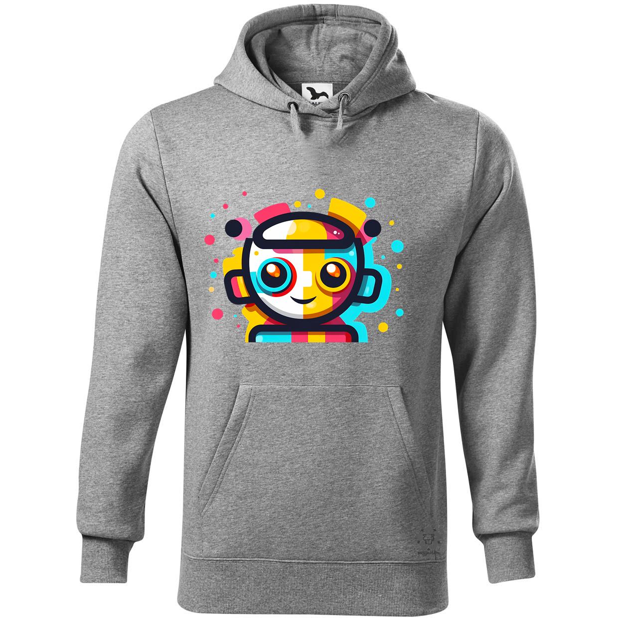 Cuki robot v9 egyedi  pulóver 