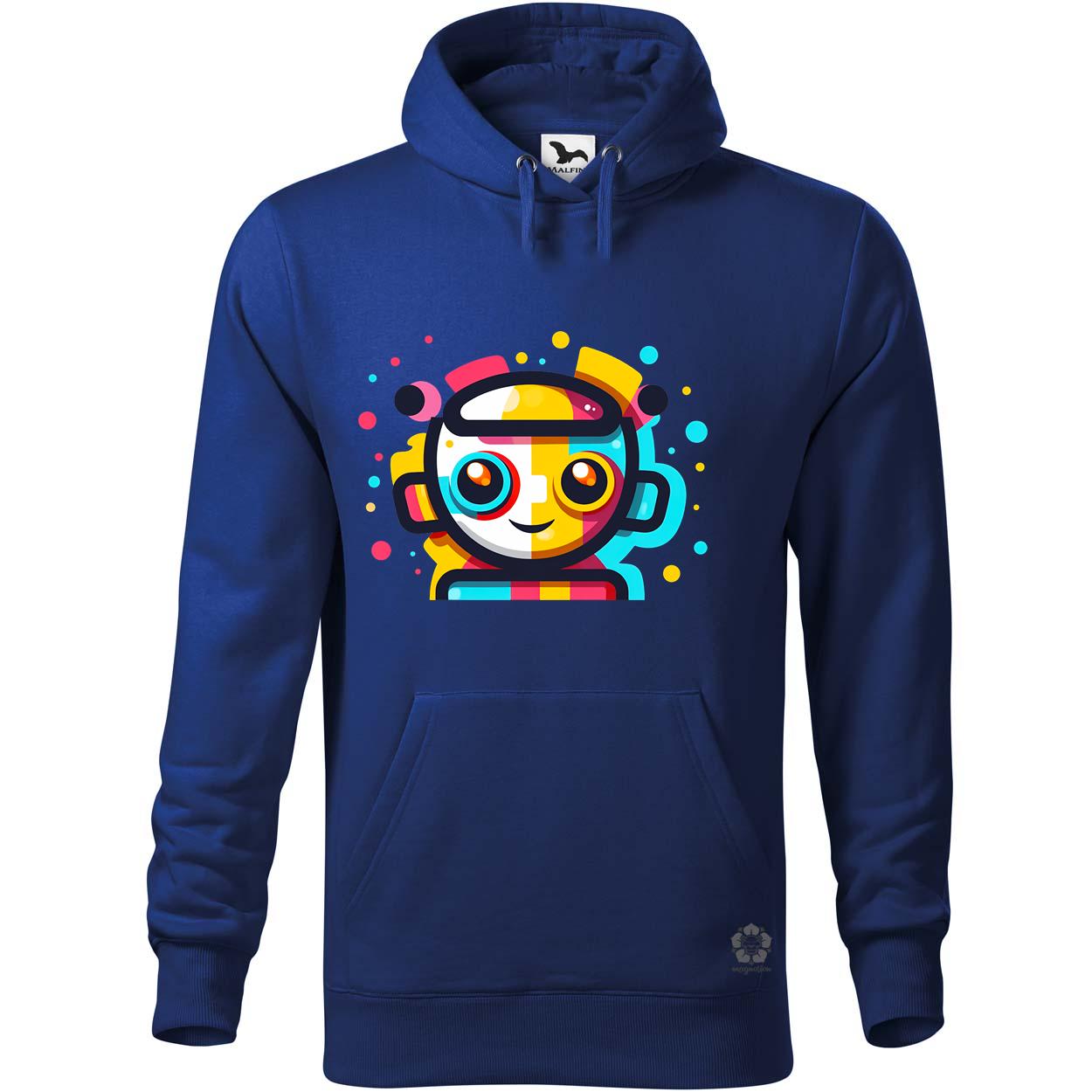 Cuki robot v9 egyedi  pulóver 