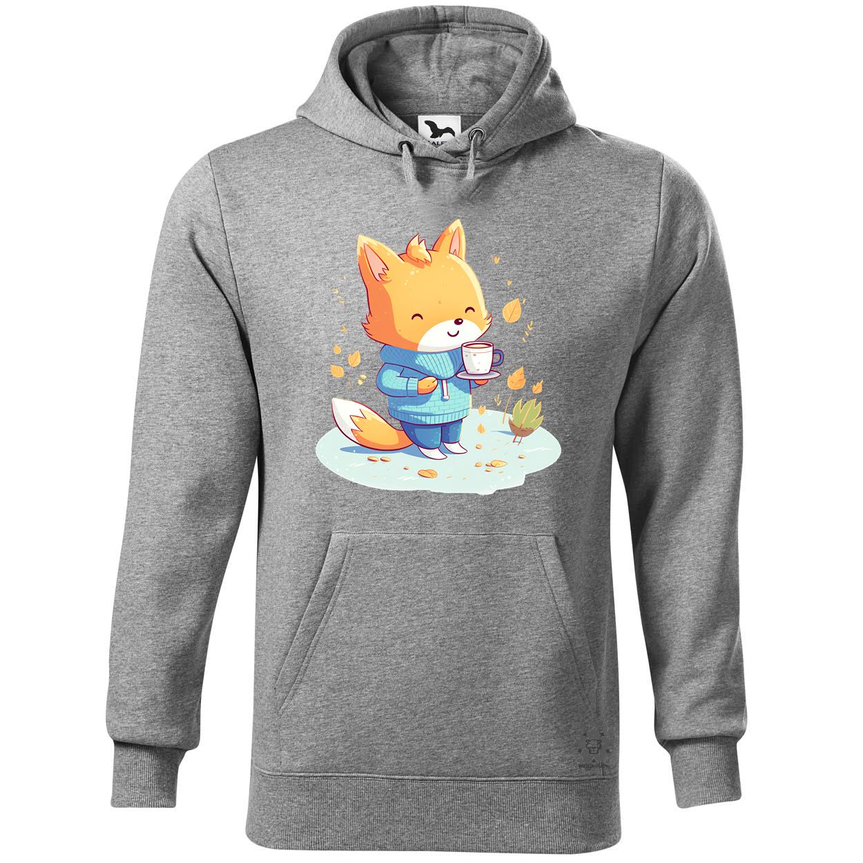 Cuki róka teázik v6 egyedi  pulóver 