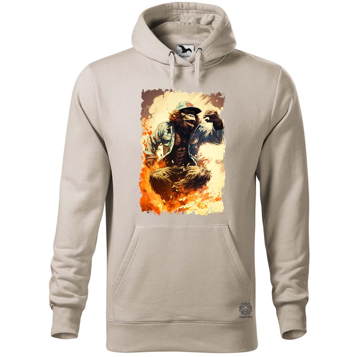 Deszkás gorilla v1 egyedi  pulóver 