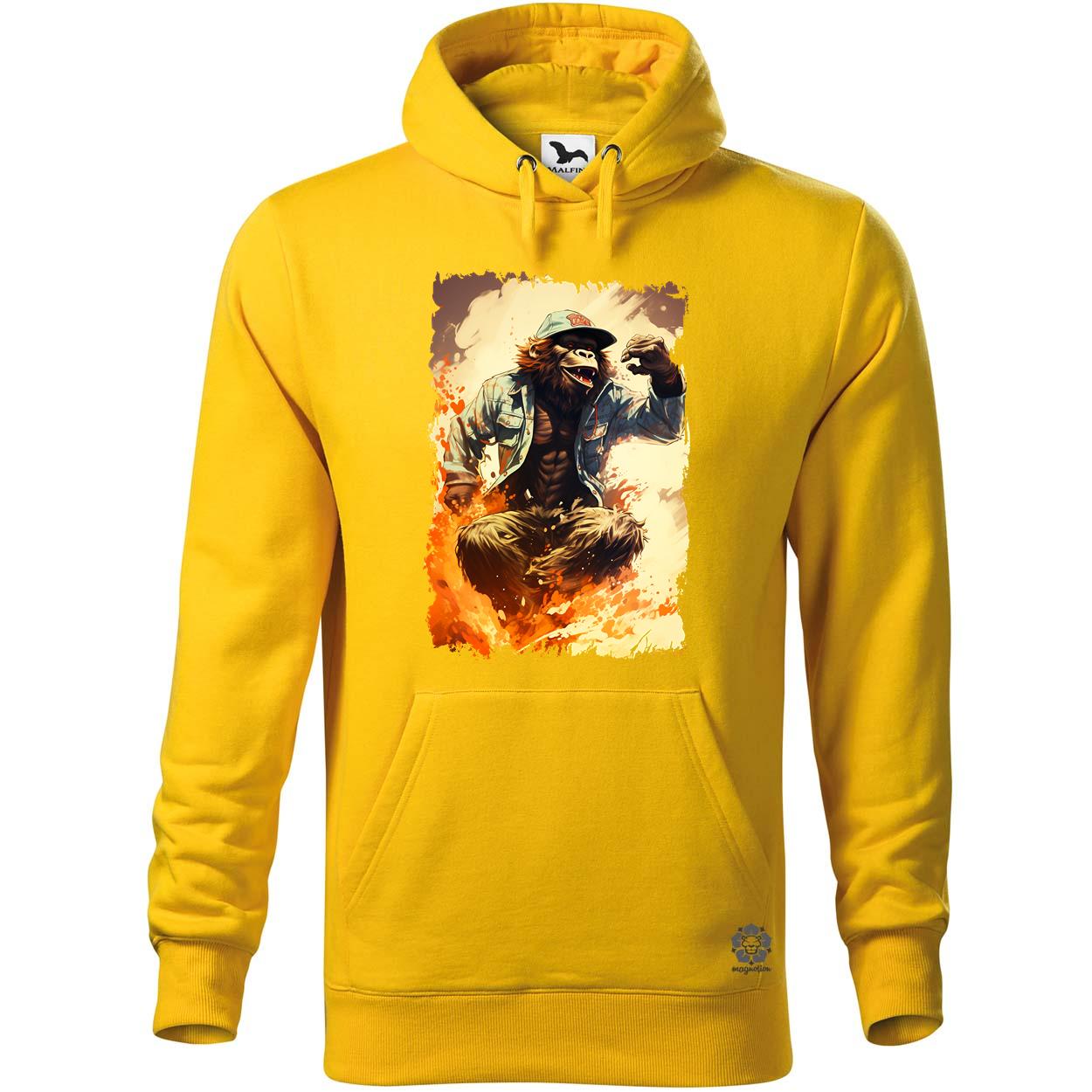 Deszkás gorilla v1 egyedi  pulóver 