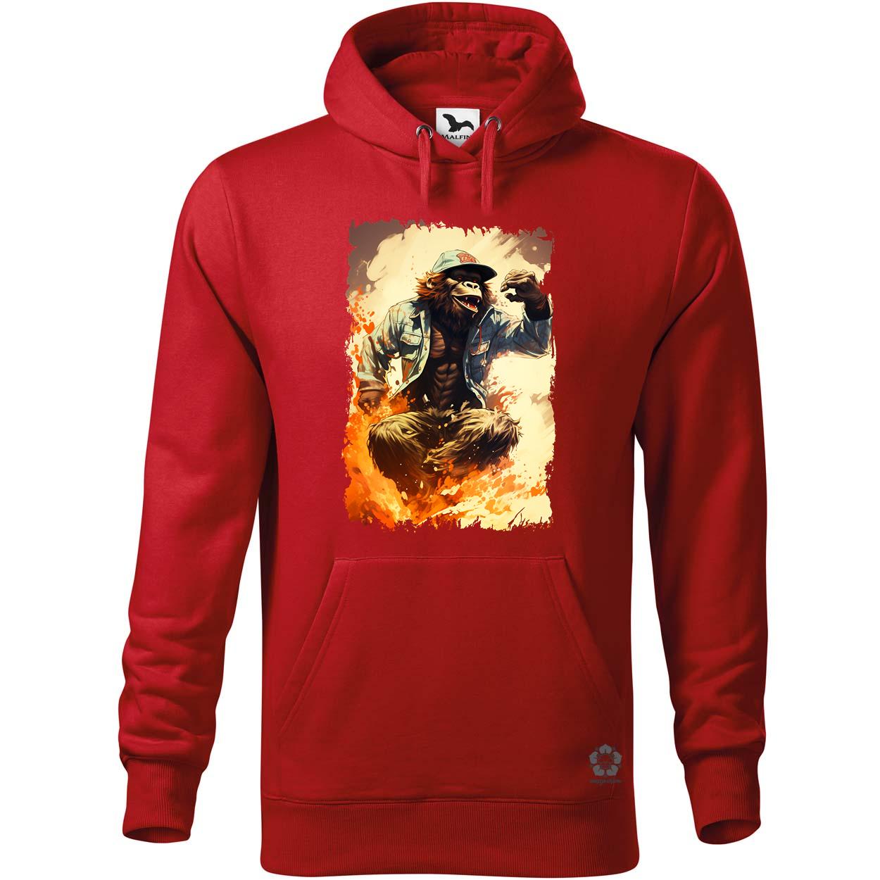 Deszkás gorilla v1 egyedi  pulóver 