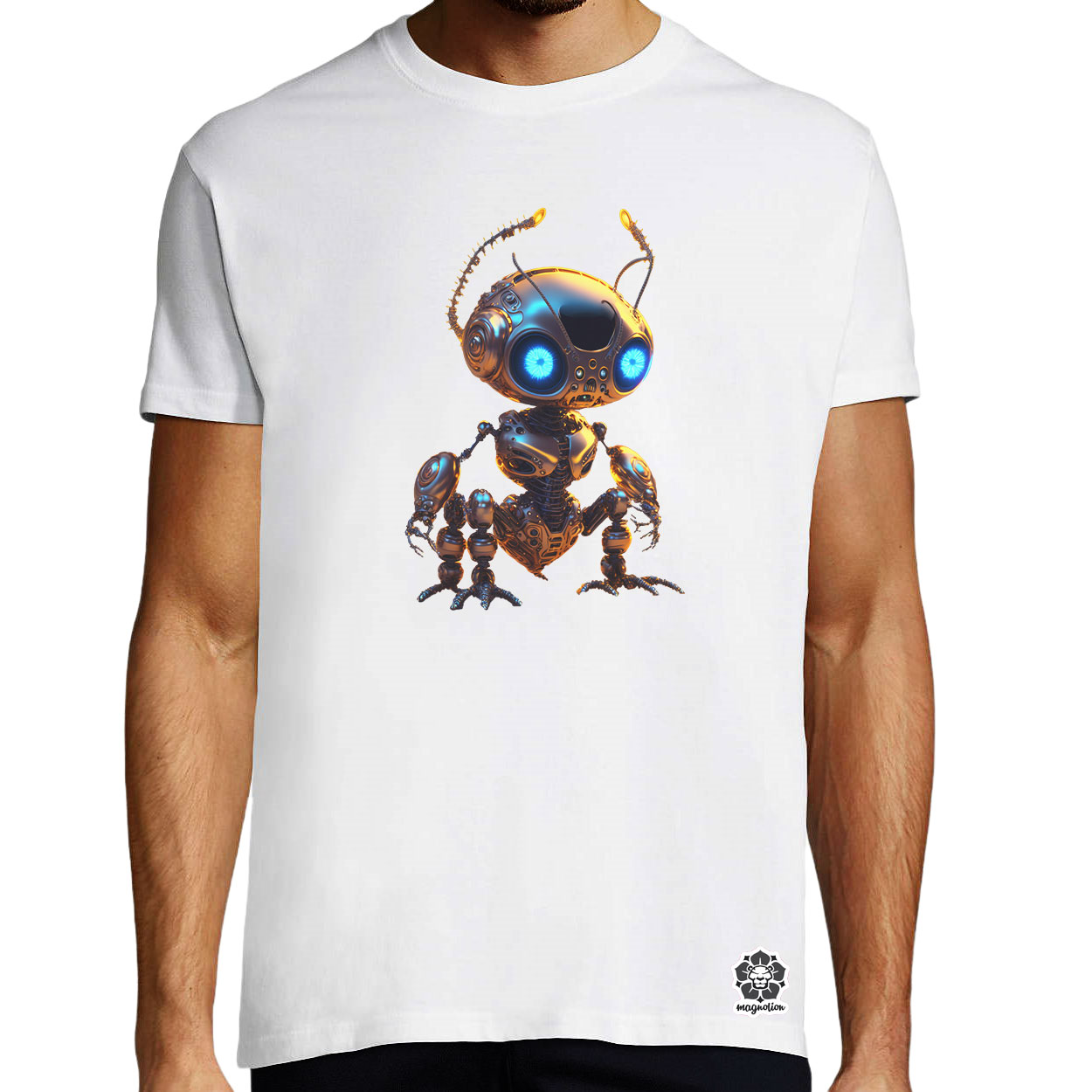 Robotrovar v1 egyedi póló 