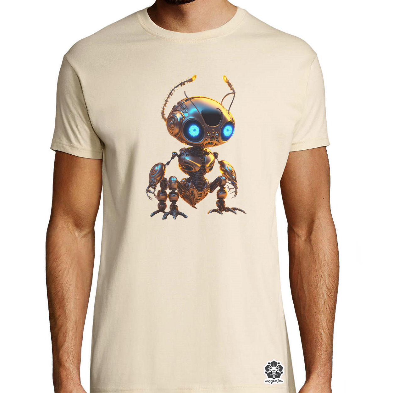 Robotrovar v1 egyedi póló 