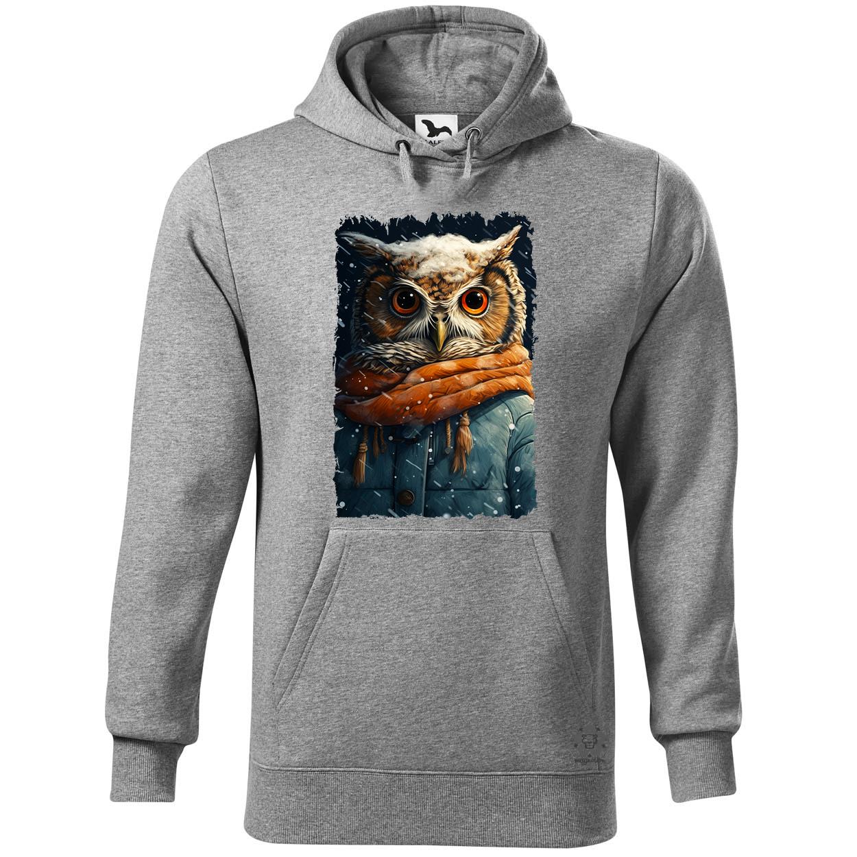 Hó és bagoly v4 egyedi  pulóver 