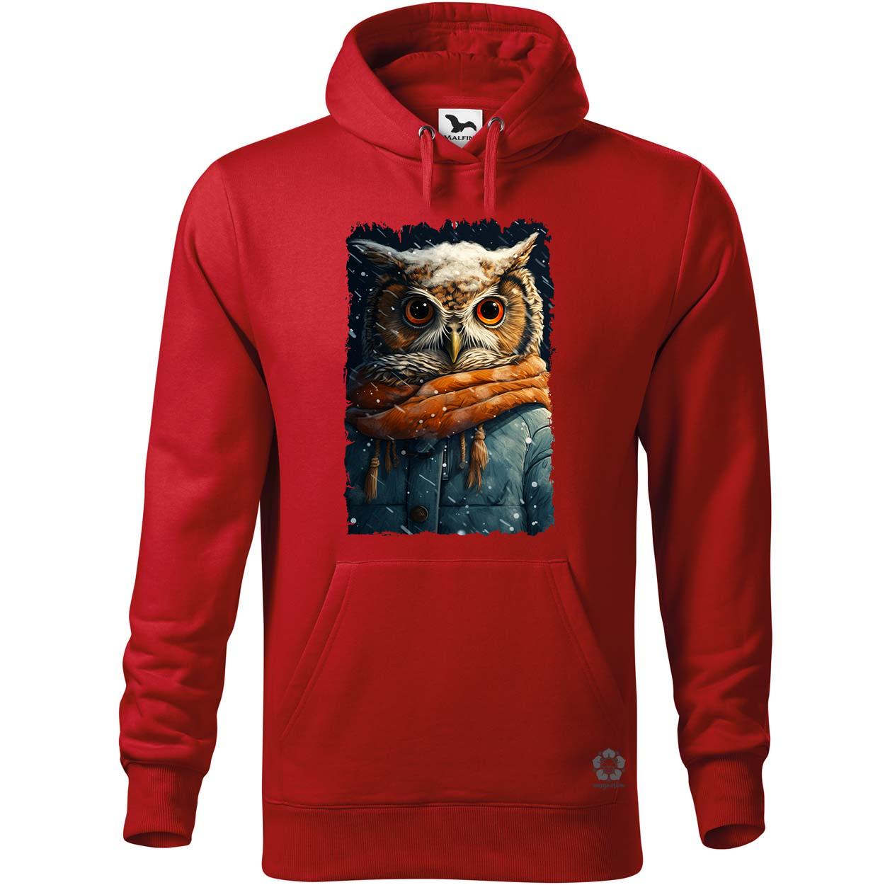 Hó és bagoly v4 egyedi  pulóver 