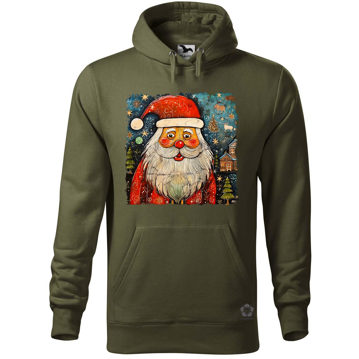 Mikulás rajz v3 egyedi  pulóver 