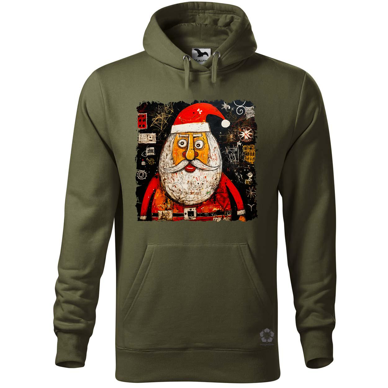 Mikulás rajz v4 egyedi  pulóver 