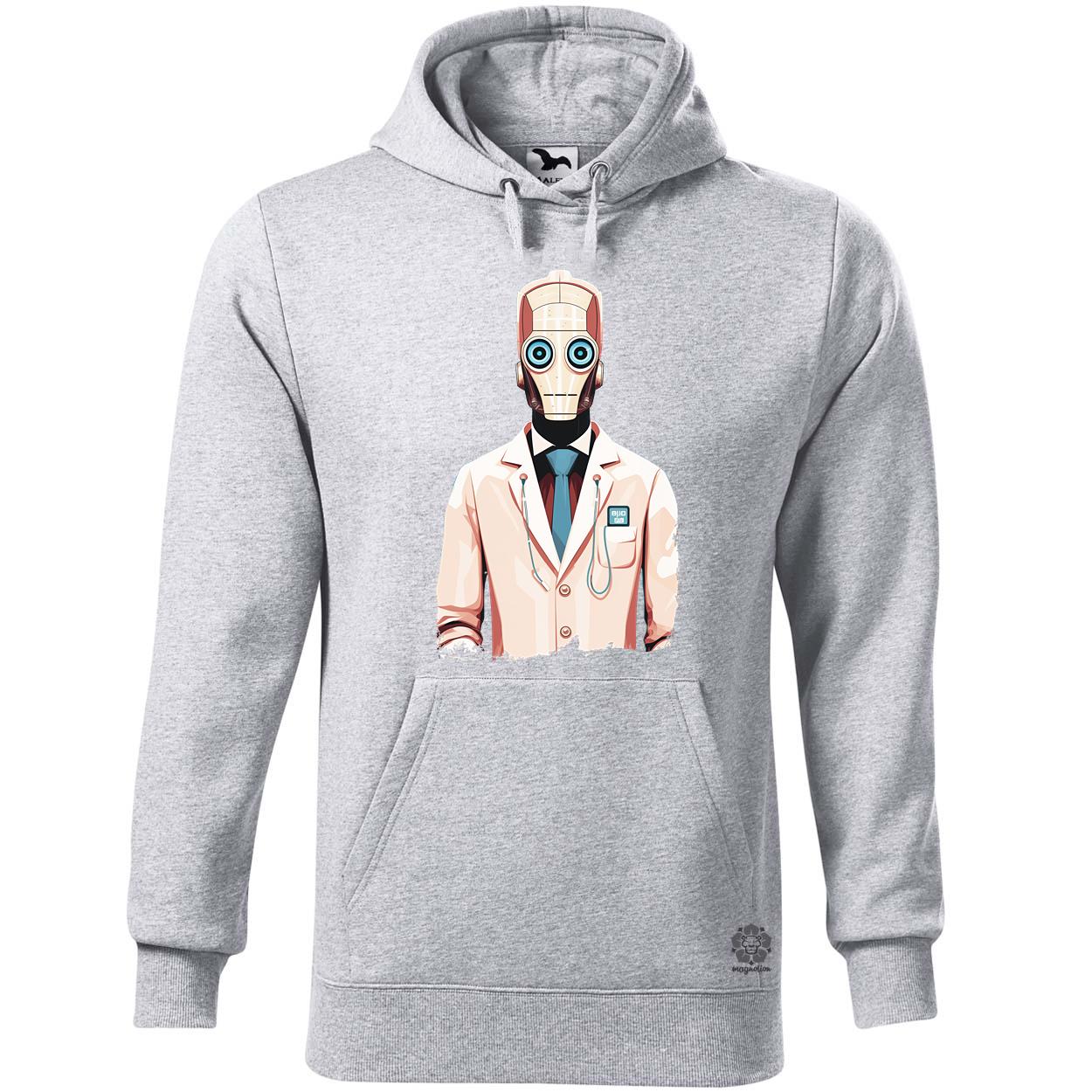 Robot doktor egyedi  pulóver 
