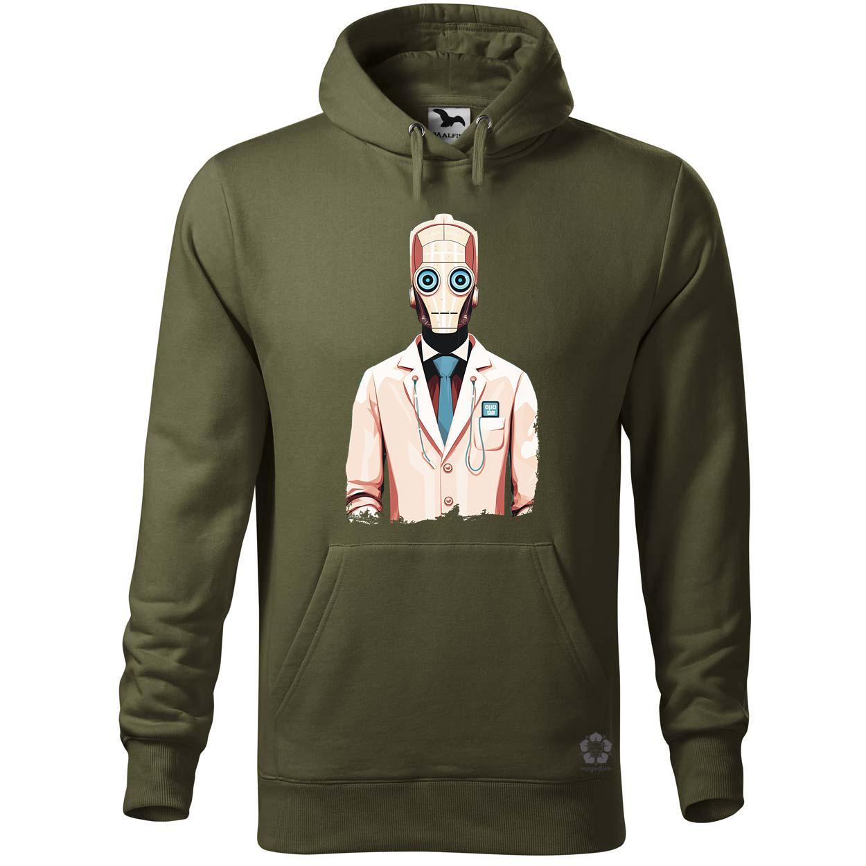 Robot doktor egyedi  pulóver 