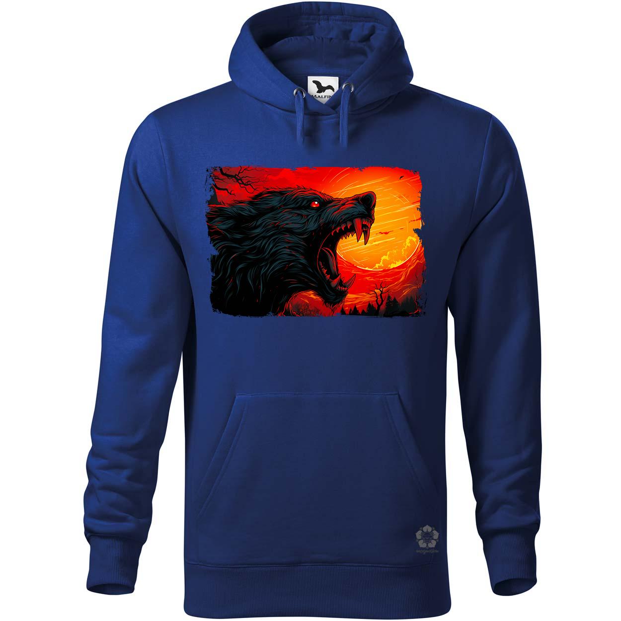 Vérfarkas vérhold alatt v4 egyedi  pulóver 