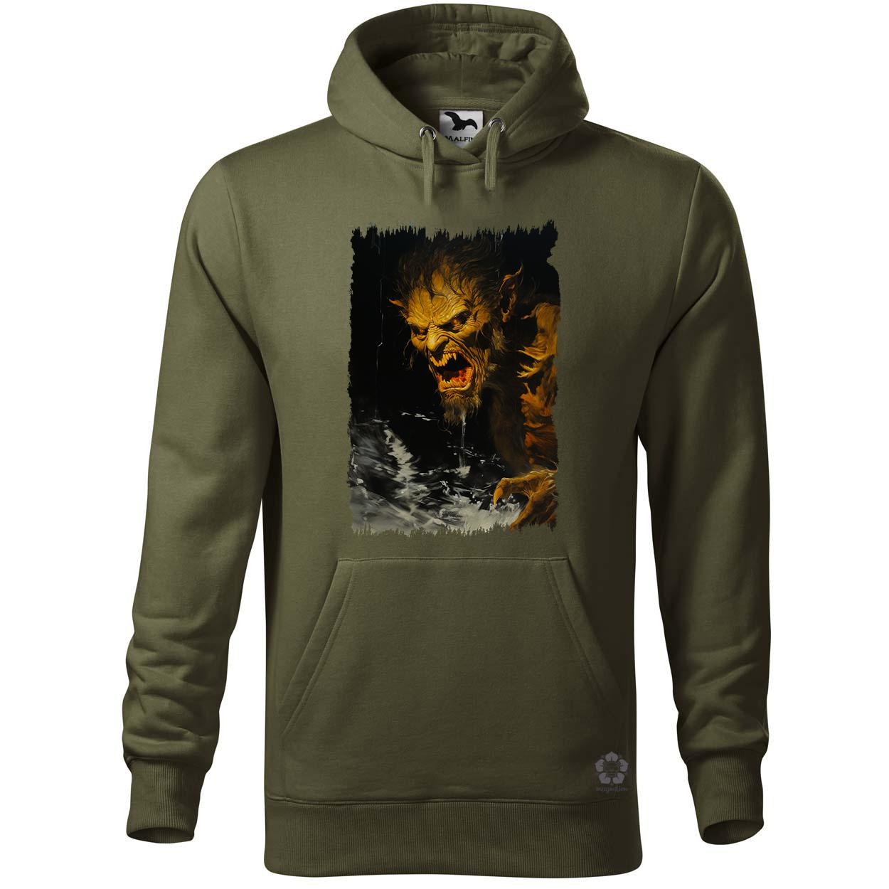 Vintage vérfarkas v4 egyedi  pulóver 