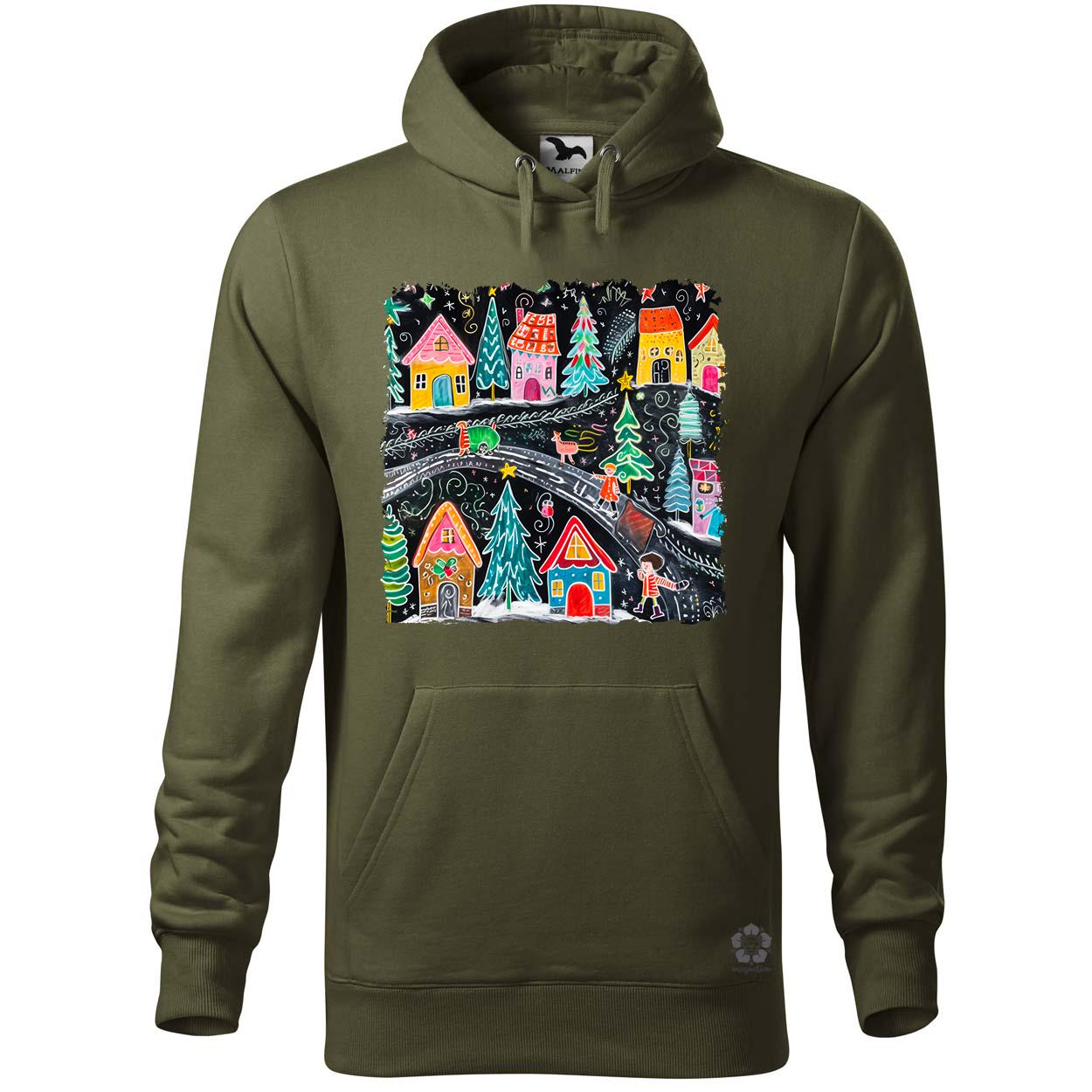 XMAS gyerekrajz v3 egyedi  pulóver 